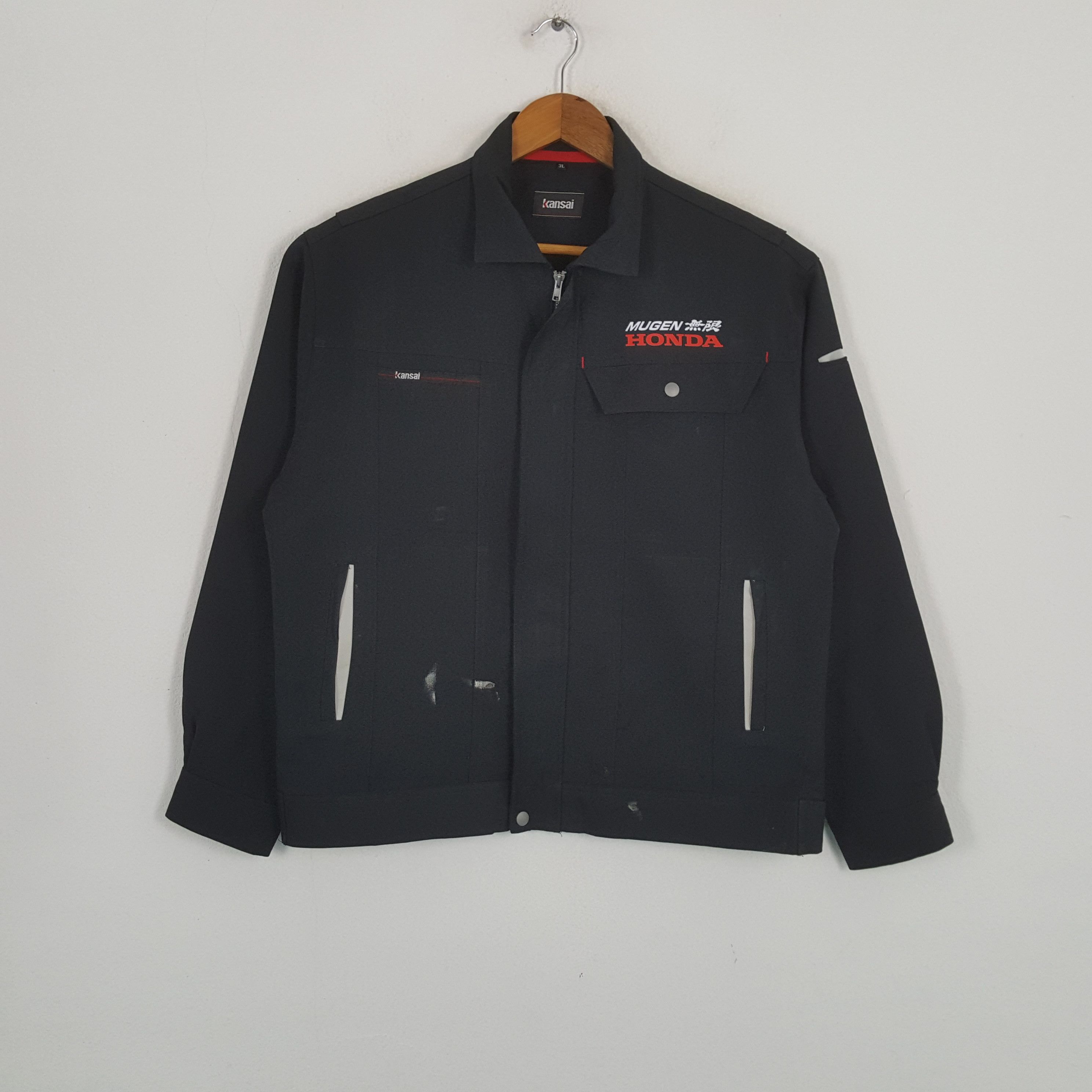 Honda × Kansai Yamamoto × Vintage Vintage MUGEN HONDA Japanese Racing Custom Jacket Size US L / EU 52-54 / 3 - 3 Thumbnail