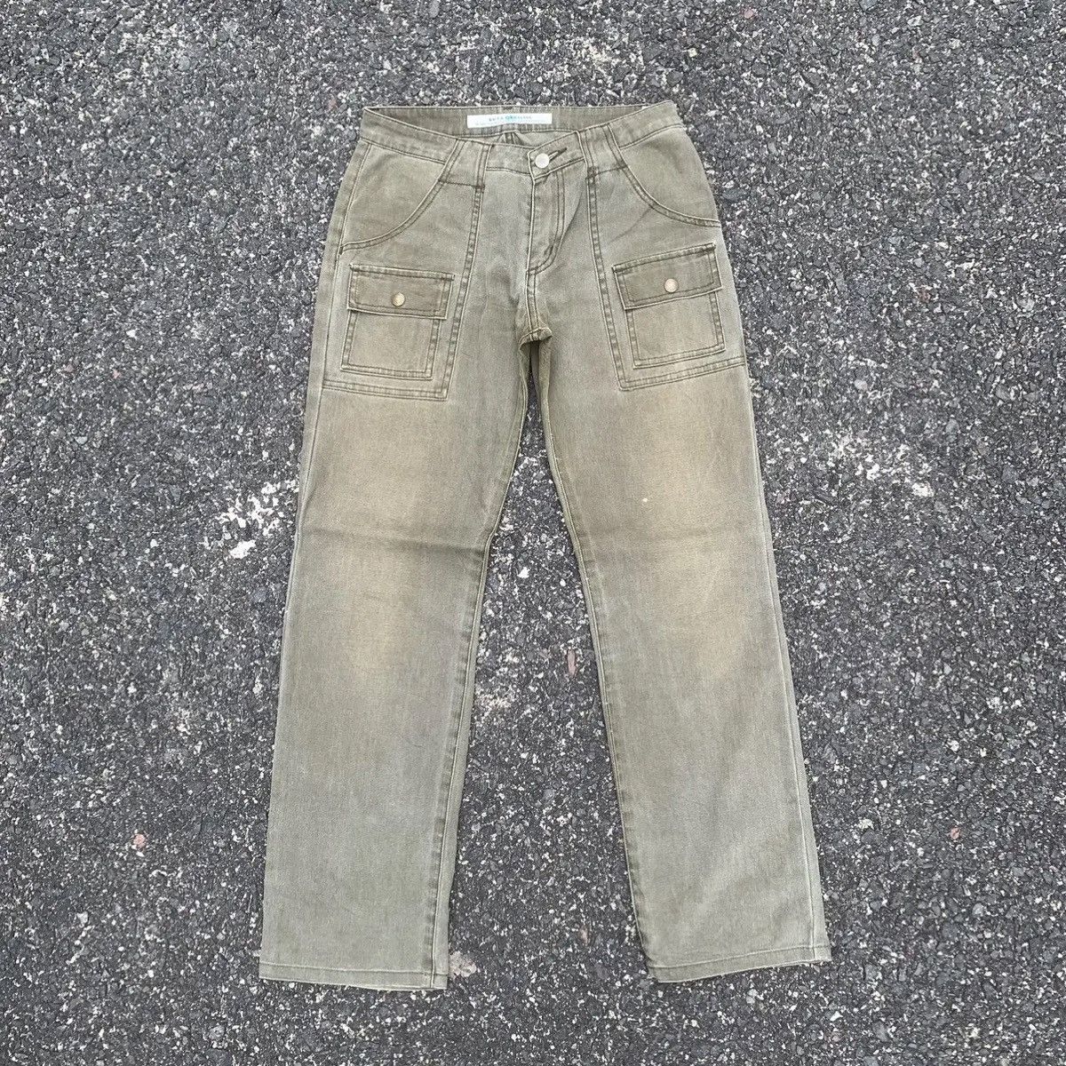 Japanese Brand JAPANESE VINTAGE TROUSERS FADED BUSH PANTS Size US 27 - 1 Thumbnail