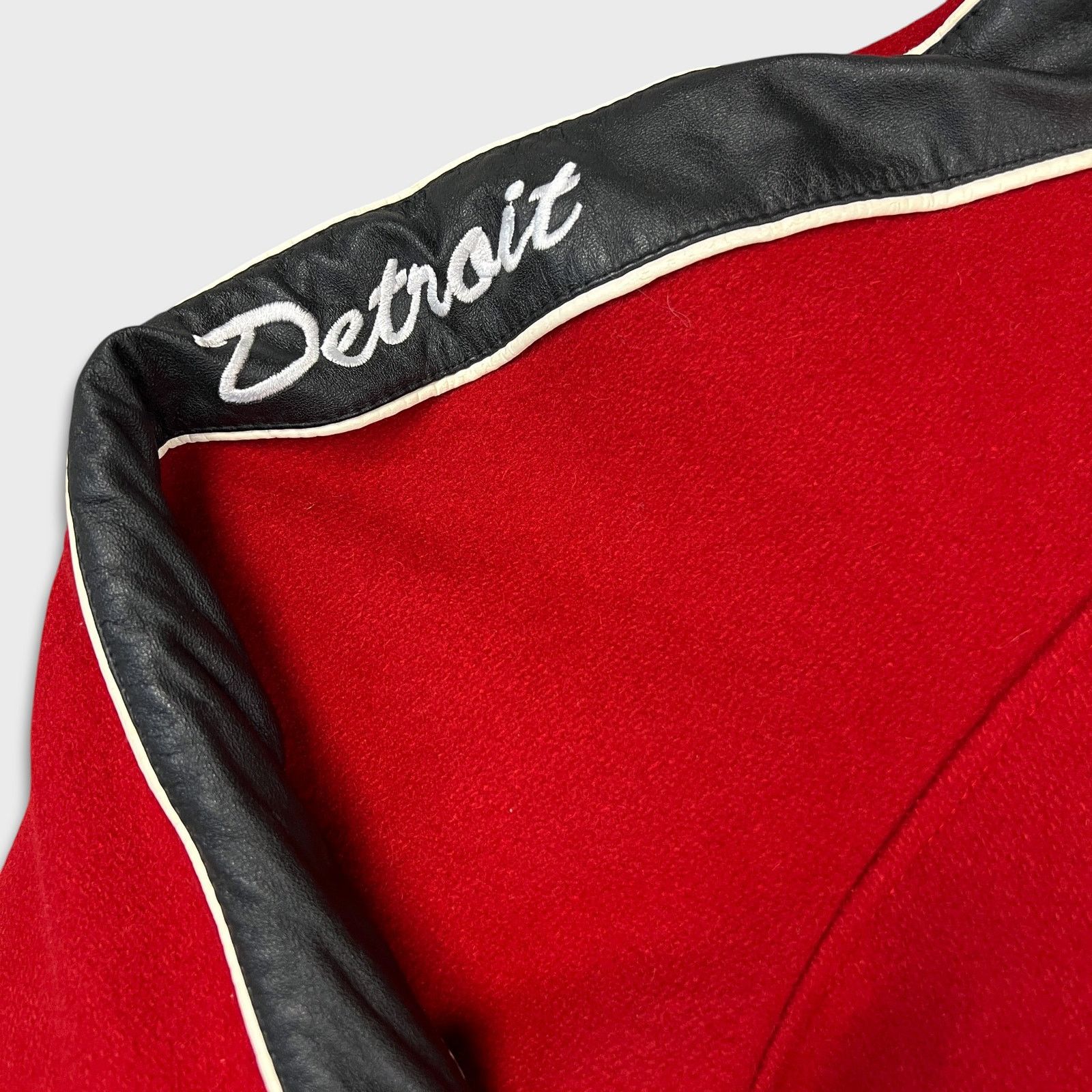 NHL × Vintage VTG 90s Detroit Red Wings Jacket XL NHL Team Hockey Bomber Size US XL / EU 56 / 4 - 5 Thumbnail