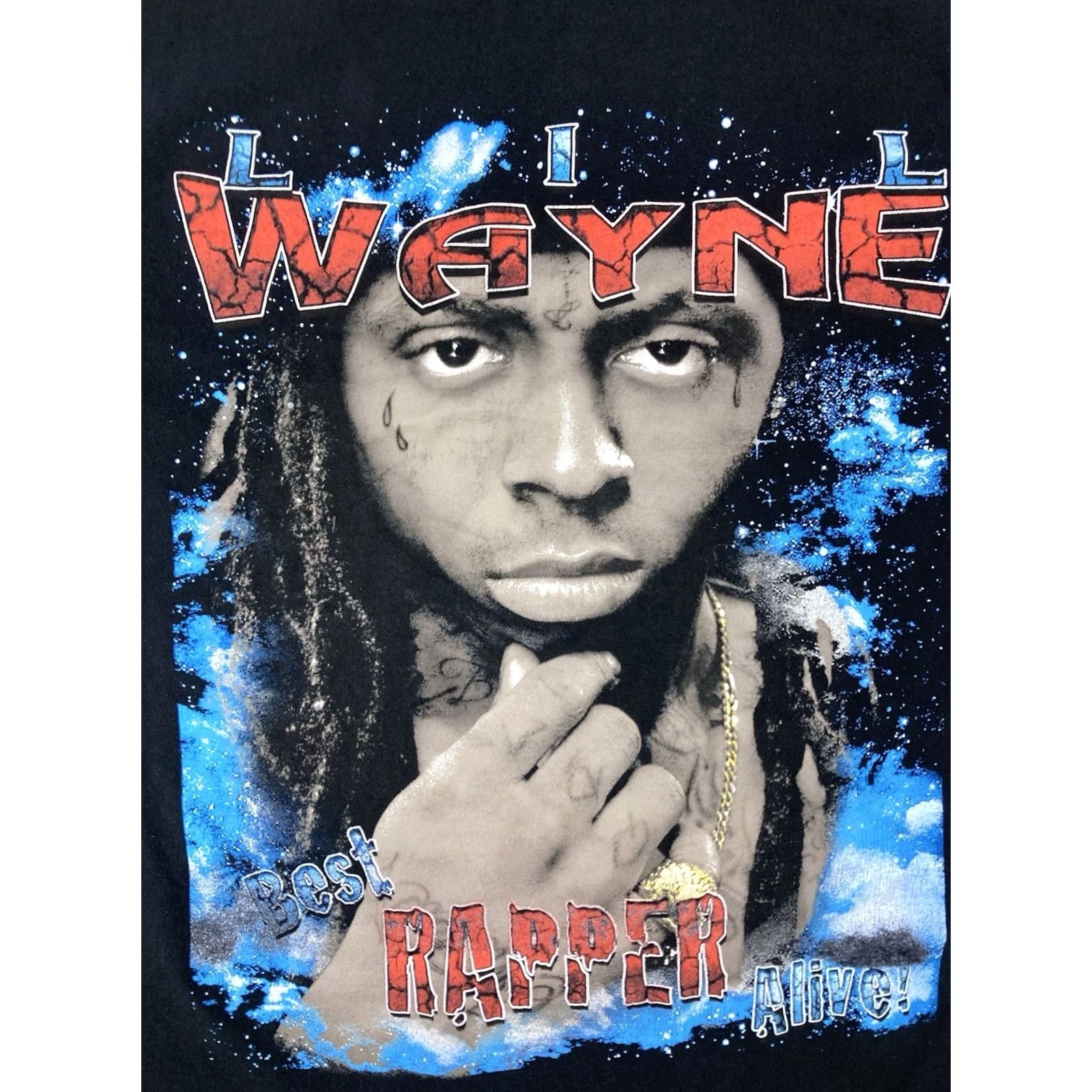 Vintage Lil Wayne Best Rapper Alive Graphic T-shirt Women Medium Black Rap Music Shirt Size M / US 6-8 / IT 42-44 - 2 Thumbnail