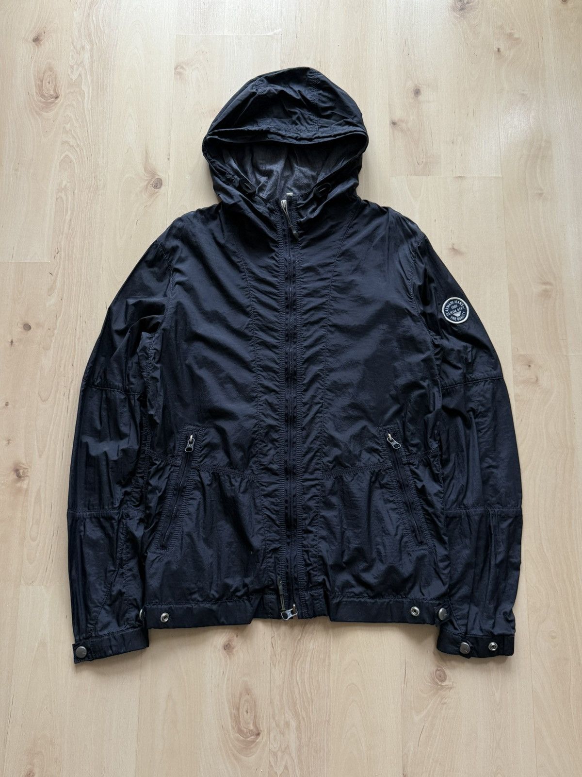 Giorgio Armani Giorgio Armani Jeans vintage windbreaker jacket Size US M / EU 48-50 / 2 - 1 Thumbnail