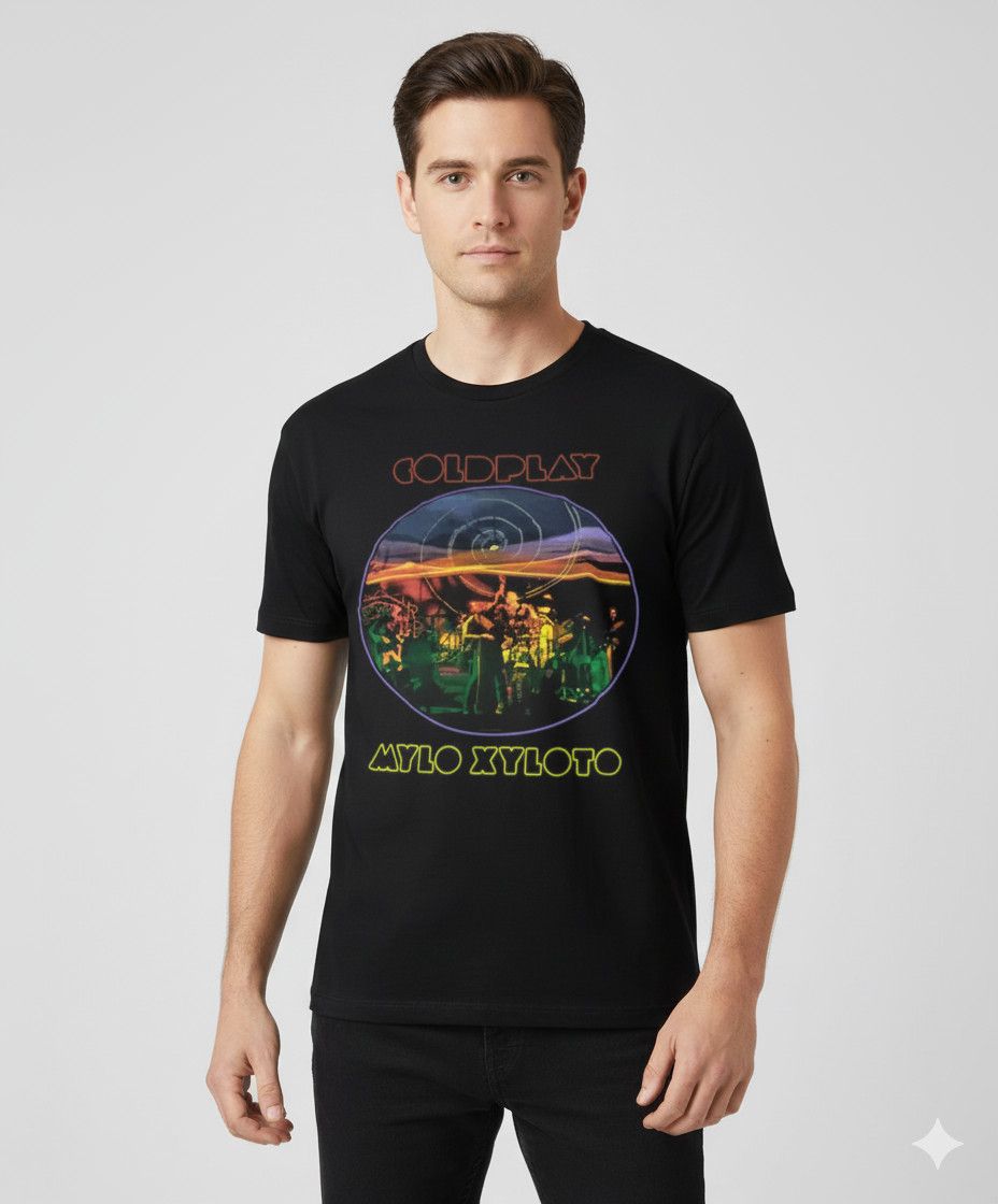 Coldplay Pop Rock Band 2012 Tour shirt