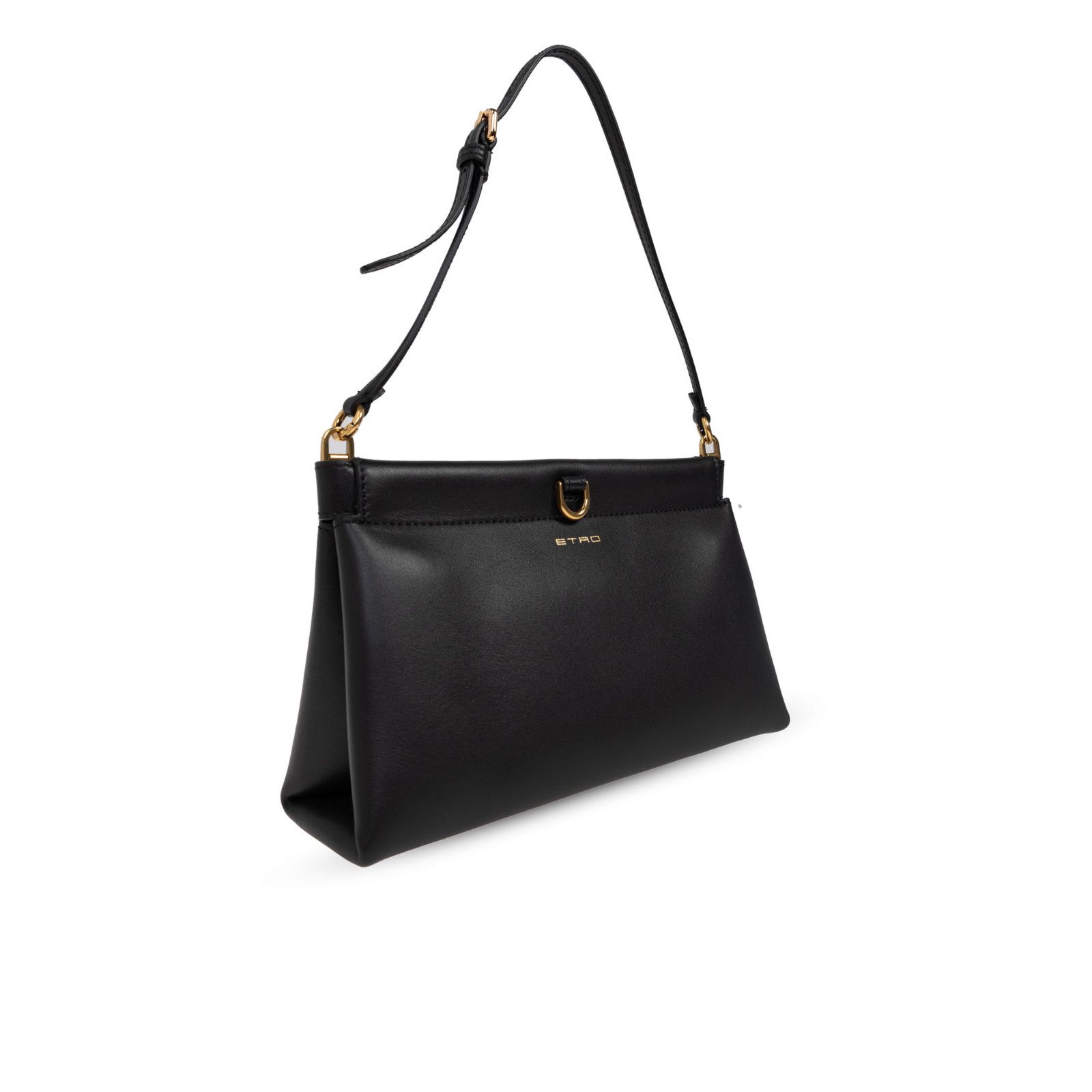 Etro ETRO Mini Talk Black Leather Shoulder Bag New And Authentic Size ONE SIZE - 3 Thumbnail