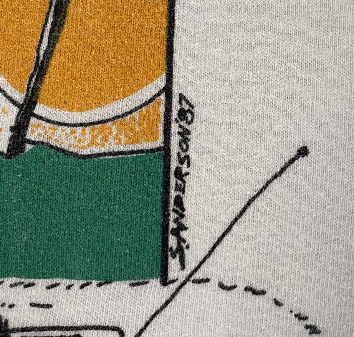 Vintage 80’s Pocket Pal Patty Beach Single Stitch T-Shirt Medium Size US M / EU 48-50 / 2 - 3 Thumbnail