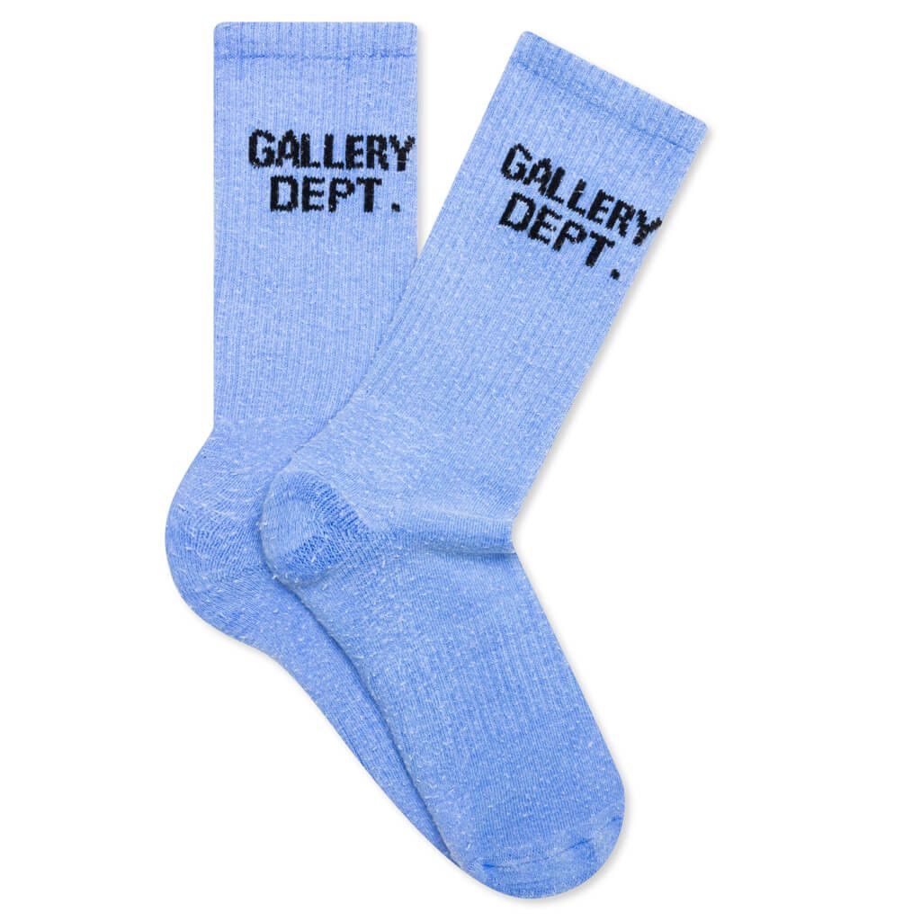 Gallery Dept. o1mle0725 Size: OS / Clean Socks in Flo Blue Size ONE SIZE - 1 Thumbnail