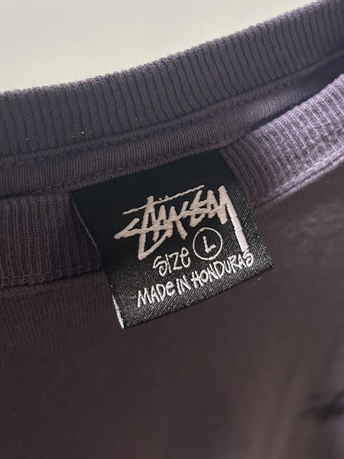 Stussy Stussy Classic Dyed Pigment Tee Size US L / EU 52-54 / 3 - 3 Thumbnail