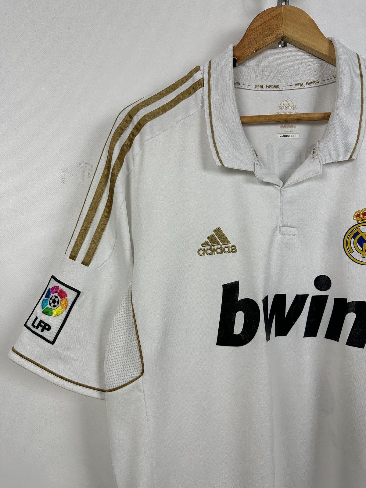 Adidas 2011/12 Vintage Adidas Real Madrid Cristiano Ronaldo Jersey Size US XL / EU 56 / 4 - 4 Thumbnail