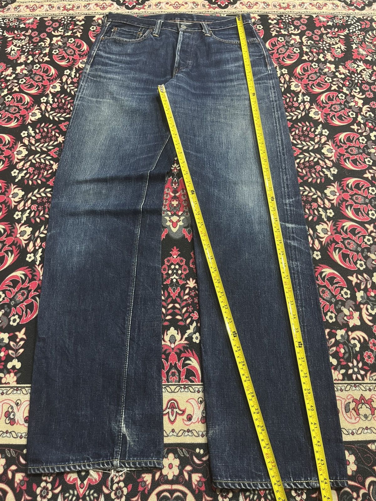 Full Count & Co. ⚡️Selvedge⚡️Vintage Japan Full Count & Co Blue Washed Jeans Size US 30 / EU 46 - 15 Thumbnail