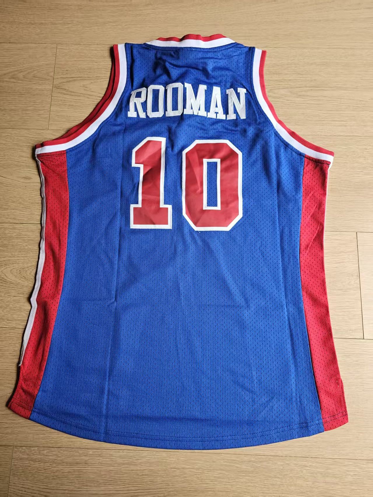 NBA Detroit Pistons #10 Dennis Rodman Jersey Size US XL / EU 56 / 4 - 2 Thumbnail