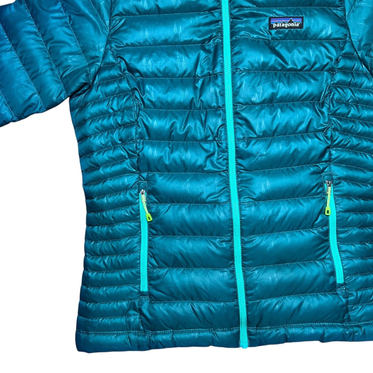 Patagonia Patagonia Women’s Style #84683 Down Teal Zip Puffer Jacket Size S / US 4 / IT 40 - 11 Thumbnail