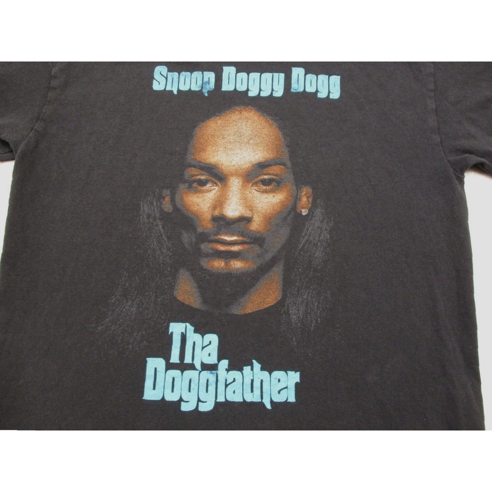 Vintage VINTAGE Snoop Doggy Dogg Shirt Daydreamer T-Shirt Short Sleeve Crew Neck 90s Califo rnia Hip Hop USA Mens Small Black Cotton Knit Logo Graphic Print Size US S / EU 44-46 / 1 - 2 Thumbnail