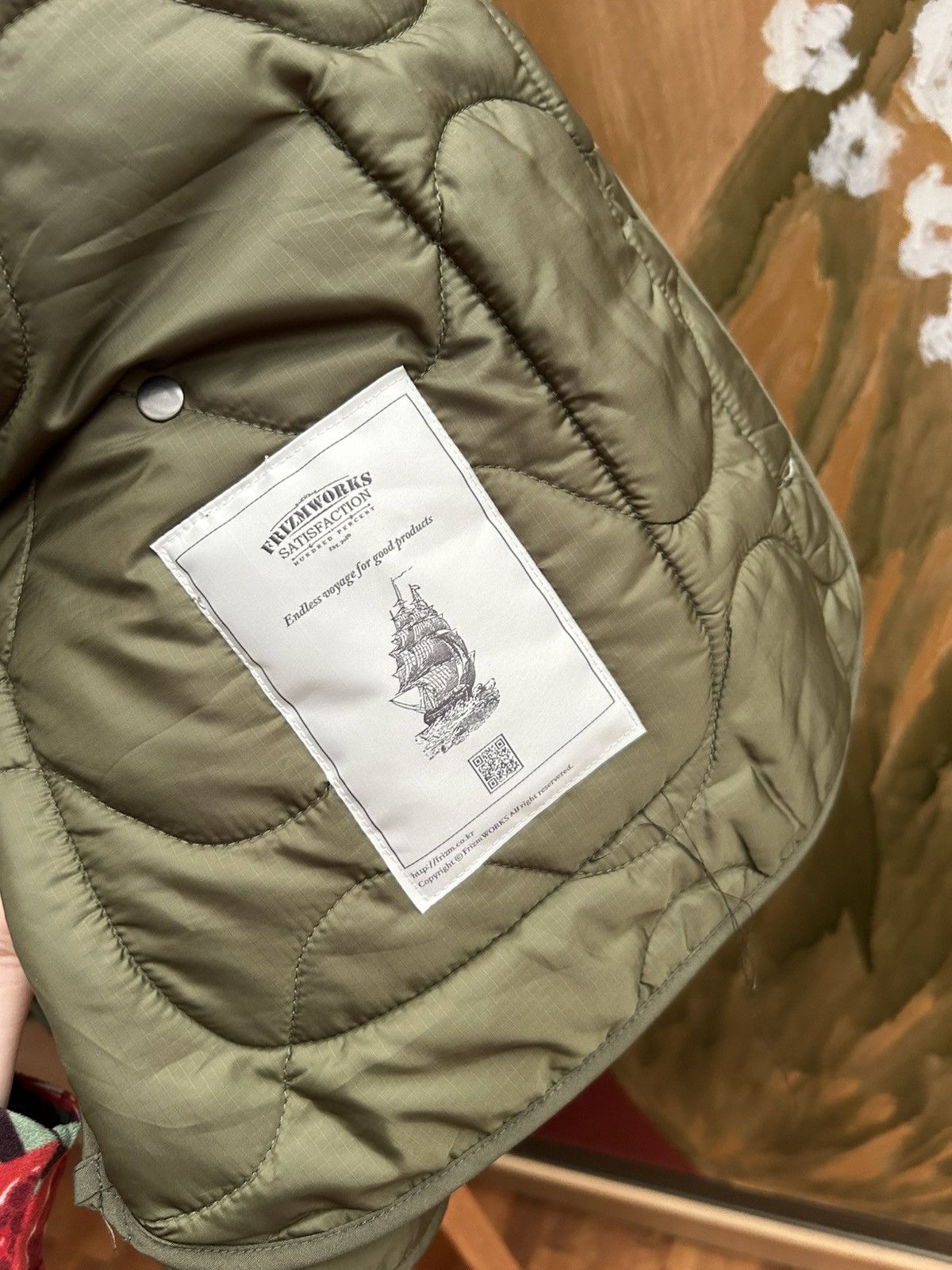 FrizmWORKS FrizmWORKS M1965 Field Liner Jacket 005 Olive Green FW 2023 Size US XL / EU 56 / 4 - 8 Thumbnail