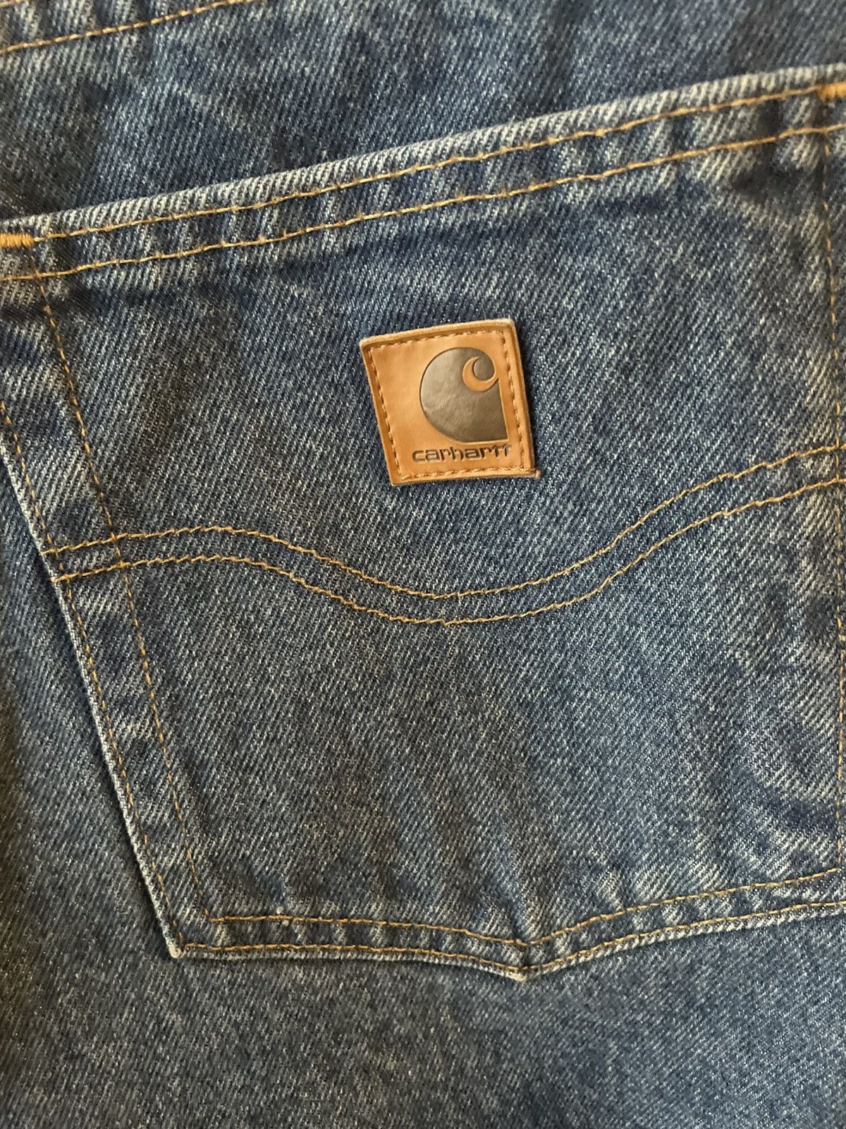 Carhartt Carharrt Blue Denim Jeans Size US 36 / EU 52 - 3 Thumbnail