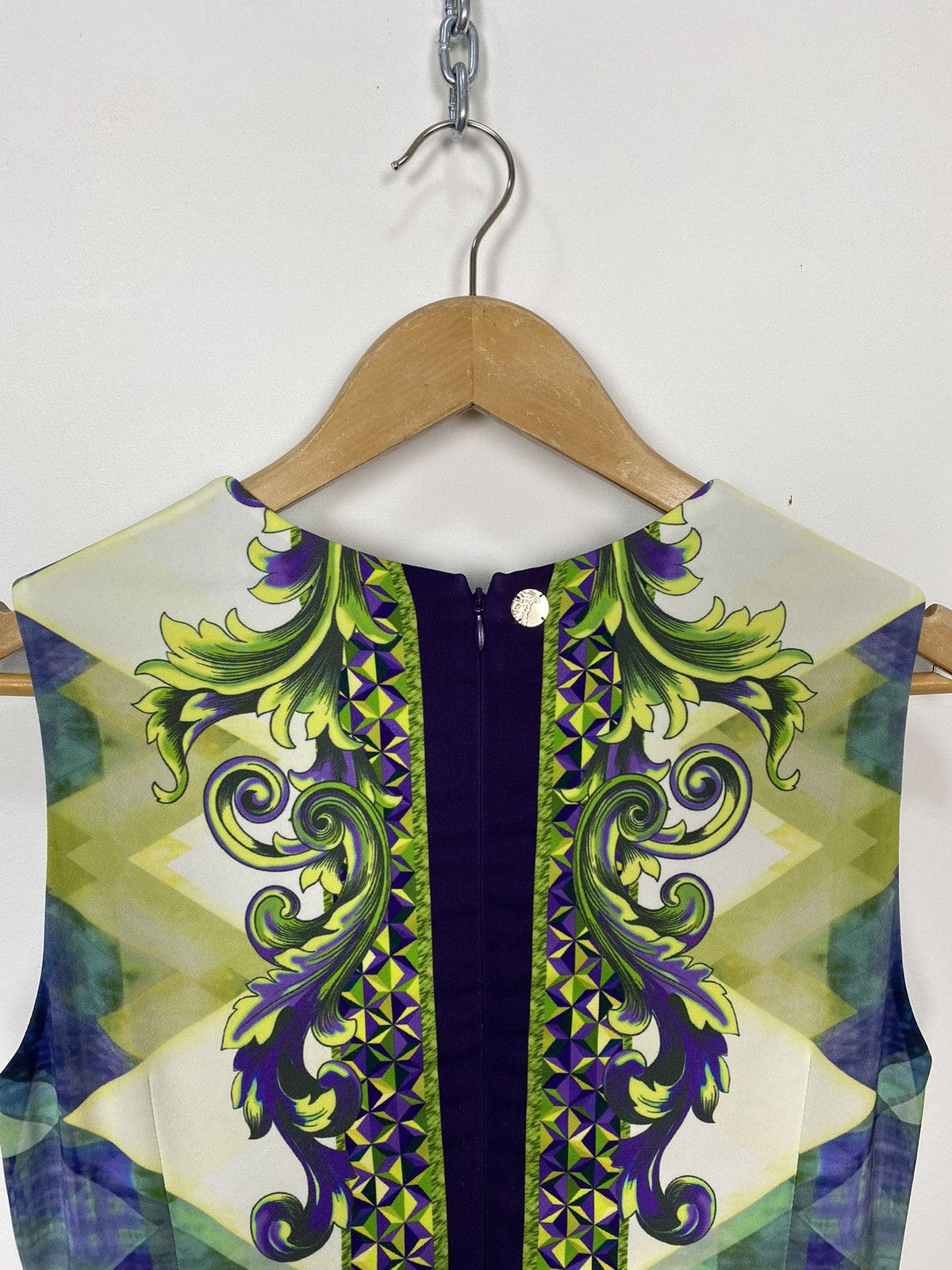 Versace Versace 2016 Collection Dress Womens Green Authentic Size 44 Size M / US 6-8 / IT 42-44 - 8 Thumbnail