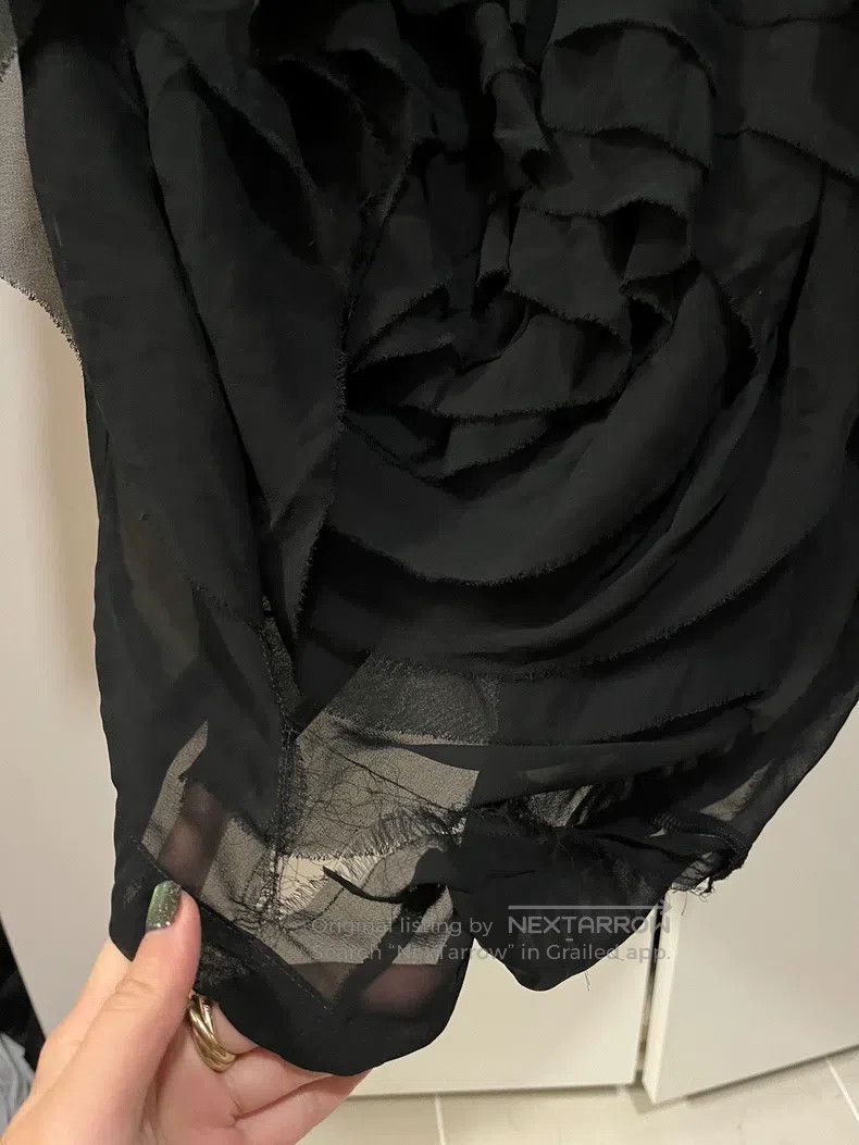 Comme des Garcons Comme Des Garcons Main Line Yarn Woven Rose立体 Back Vest Ja Size S / US 4 / IT 40 - 6 Thumbnail