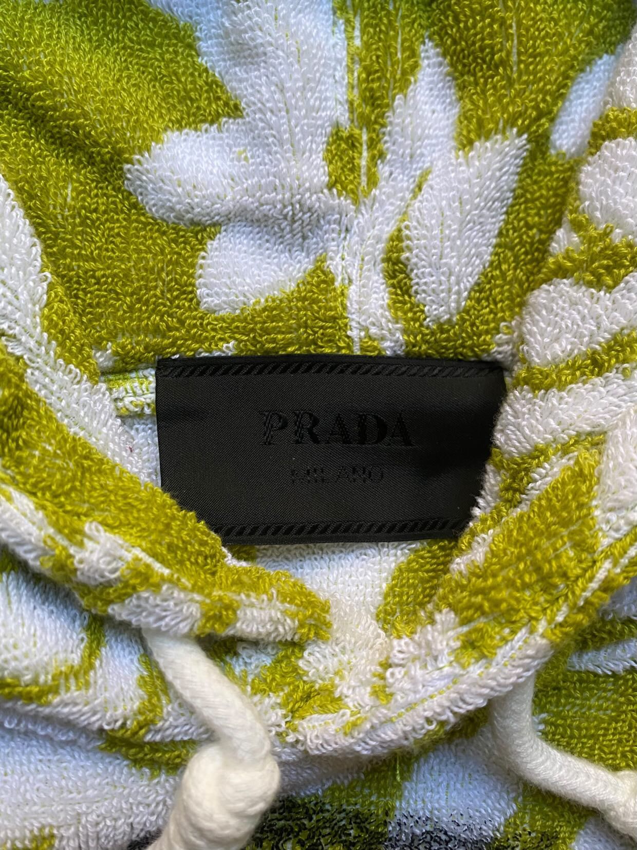 Prada Prada Oversize Terry Hoodie Size US S / EU 44-46 / 1 - 7 Thumbnail