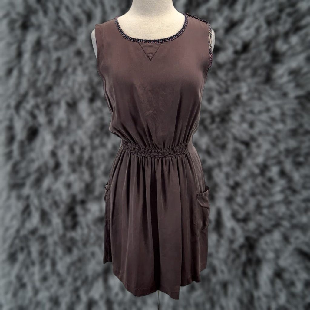 Vintage Matilda Jane Miranda Friends Forever Dress Women’s Medium Purple Pockets Casual Size M / US 6-8 / IT 42-44 - 1 Thumbnail