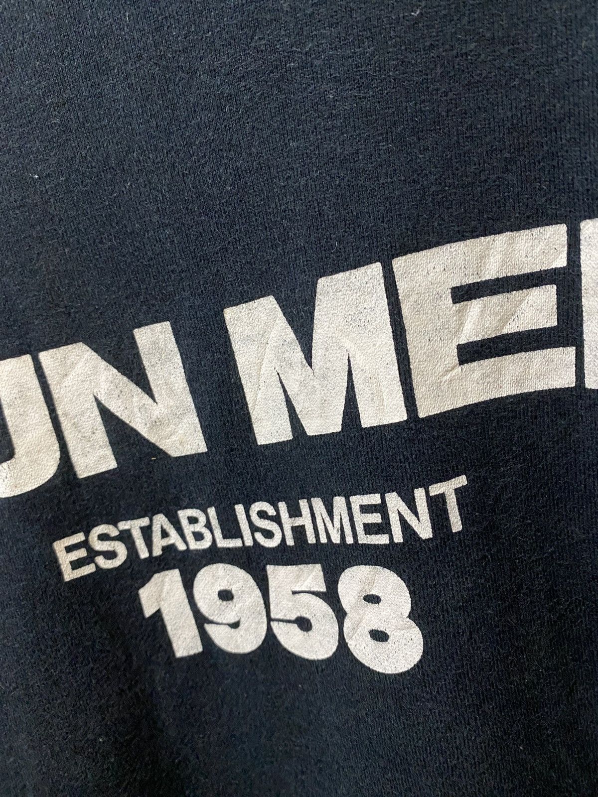 JUN MEN Jun Men Sweatshirt Crewneck Tee Black Colour Size US M / EU 48-50 / 2 - 4 Thumbnail
