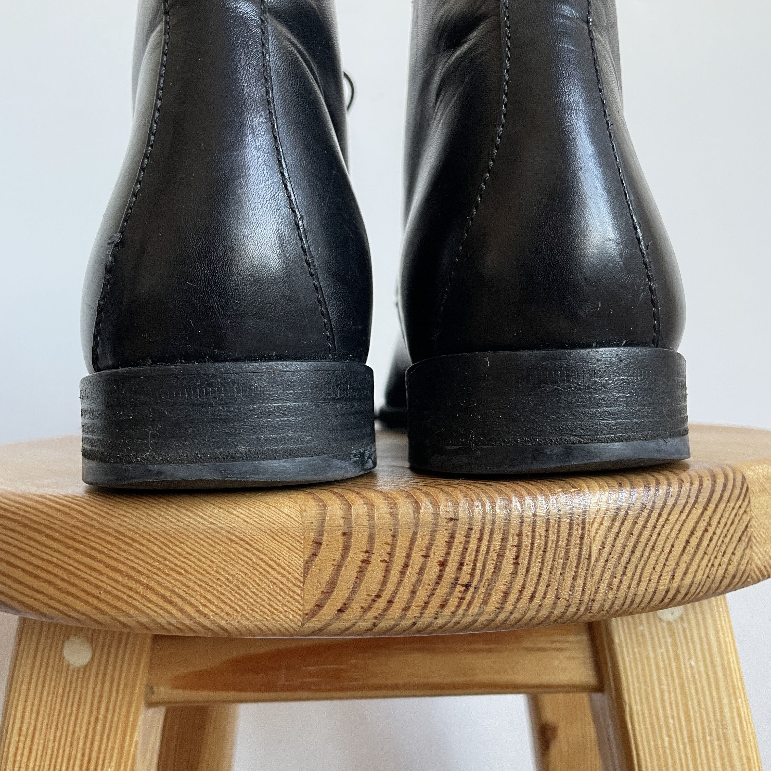 Ermenegildo Zegna Ermenegildo Zegna Ankle Leather Chukka Boots Size Zegna 7 EE Size US 8 / EU 41 - 8 Thumbnail