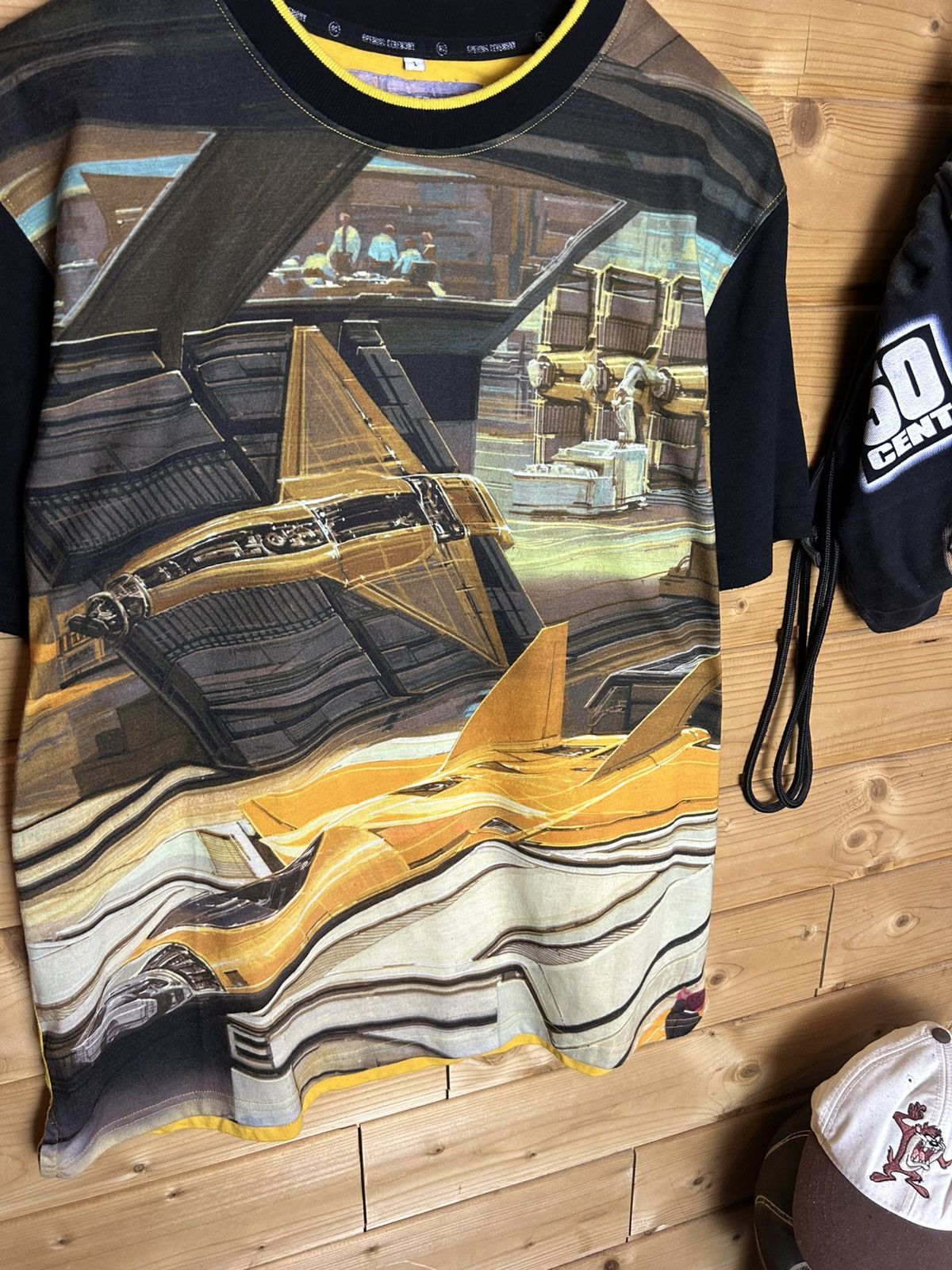 Opening Ceremony Opening Ceremony over print t shirt Size US L / EU 52-54 / 3 - 3 Thumbnail
