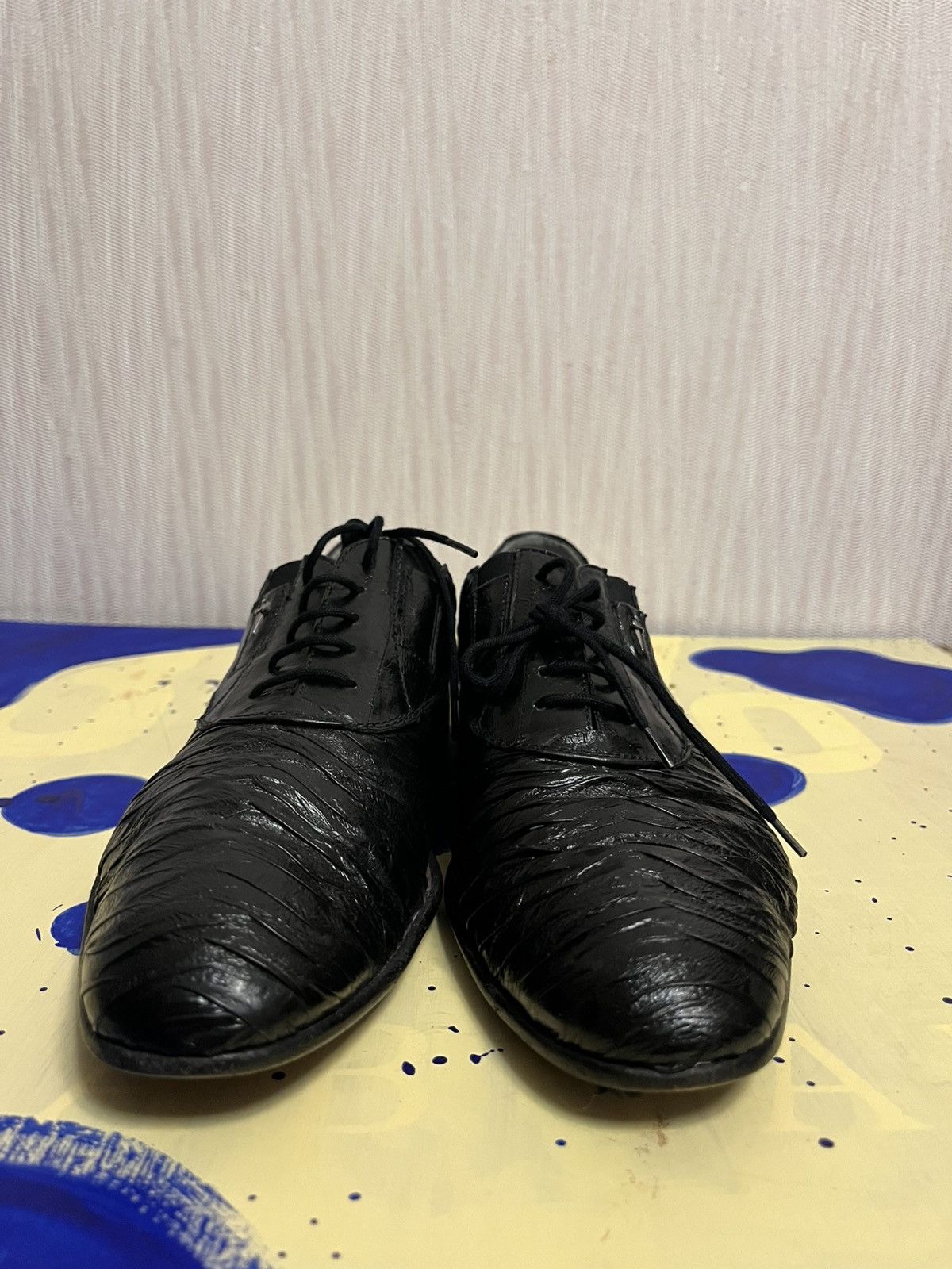 Paciotti Vintahe cesare pasiotti leather layered dagger shoes Size US 6 / EU 39 - 2 Thumbnail