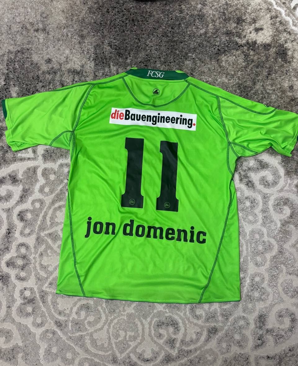 Vintage FC St. Gallen 1879,Goalkeeper, Argyle, 08/10, XL, Football Size US XL / EU 56 / 4 - 6 Thumbnail
