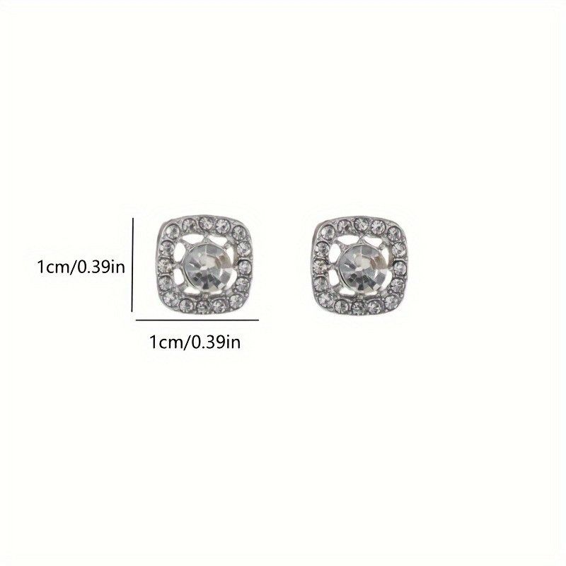 Jewelry Dark Earrings One Pairs Chrome Jewelry Size ONE SIZE - 5 Thumbnail