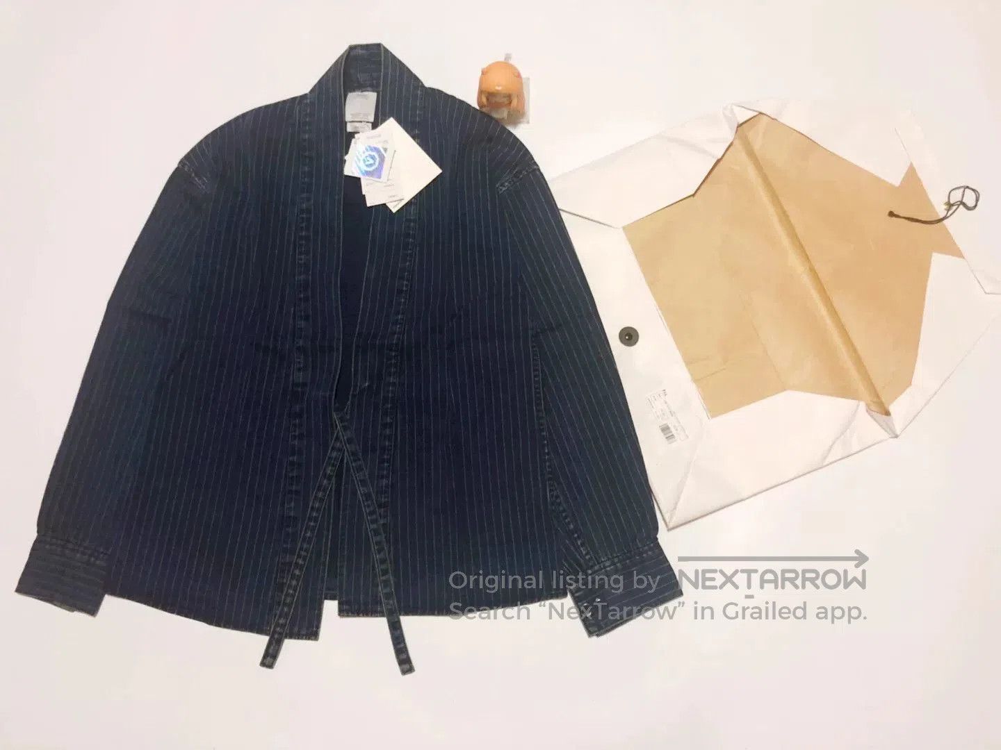 Visvim Visvim LHAMO SHIRT WABASH Indigo Striped. Size US S / EU 44-46 / 1 - 1 Thumbnail
