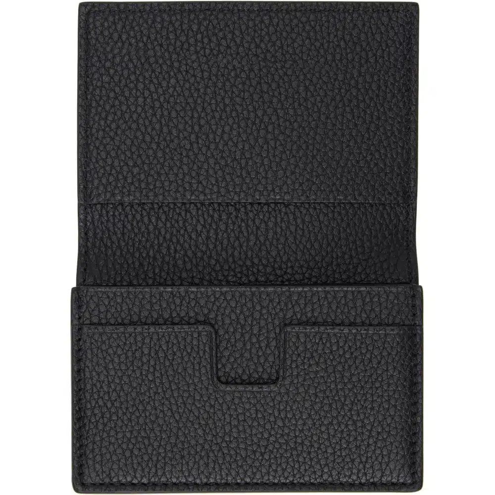 Tom Ford o1loc1c0326 Y0395 Size: OS / Business Card Holder in Black Size ONE SIZE - 3 Thumbnail