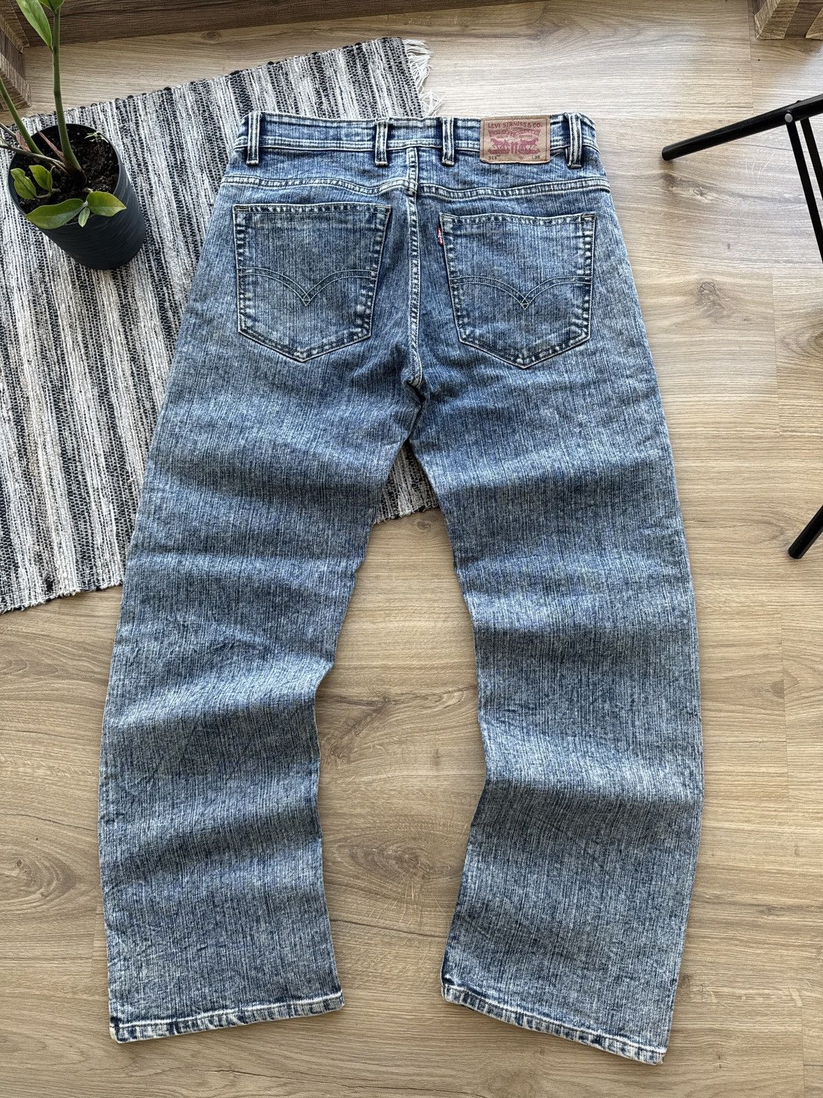 Levi's × Vintage Vintage Levis 513 washed distressed denim Pants Size US 34 / EU 50 - 4 Thumbnail