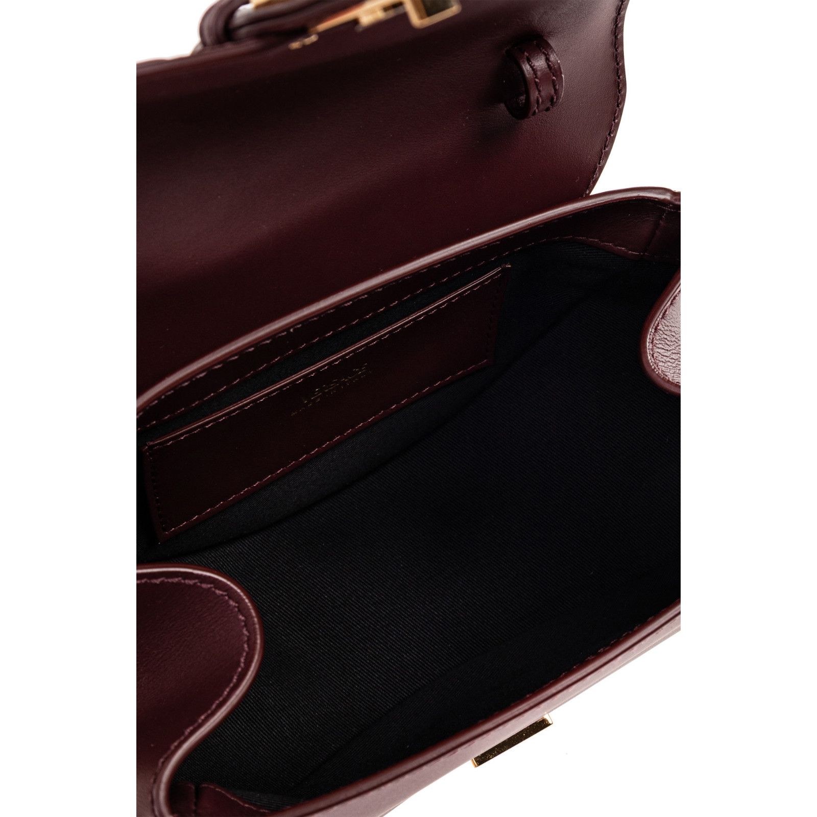 Versace VERSACE Romy Small Brown Leather Shoulder Bag New & Authenti Size ONE SIZE - 4 Thumbnail
