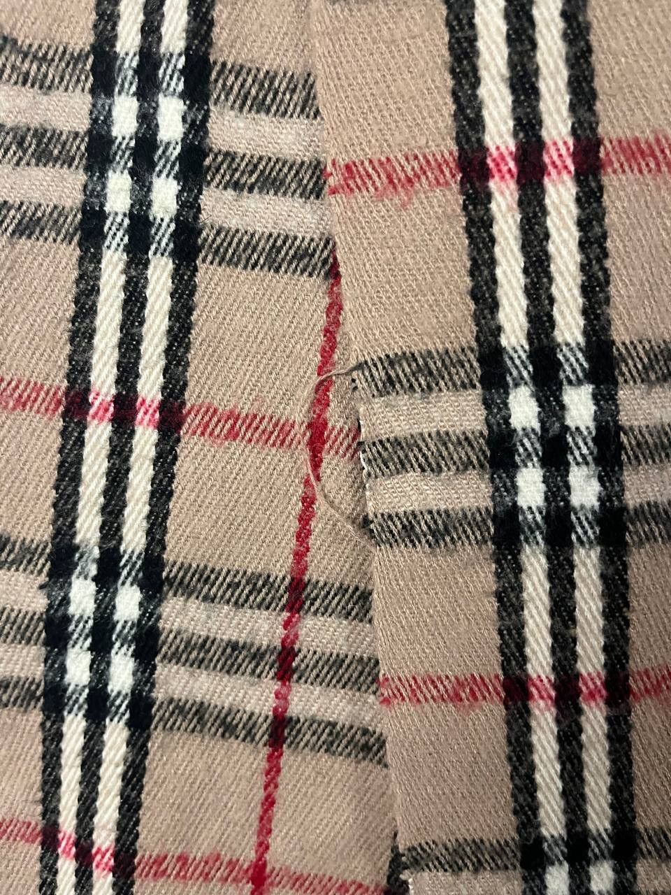 Burberry Burberry Nova Check Scarf Wool Size ONE SIZE - 5 Thumbnail