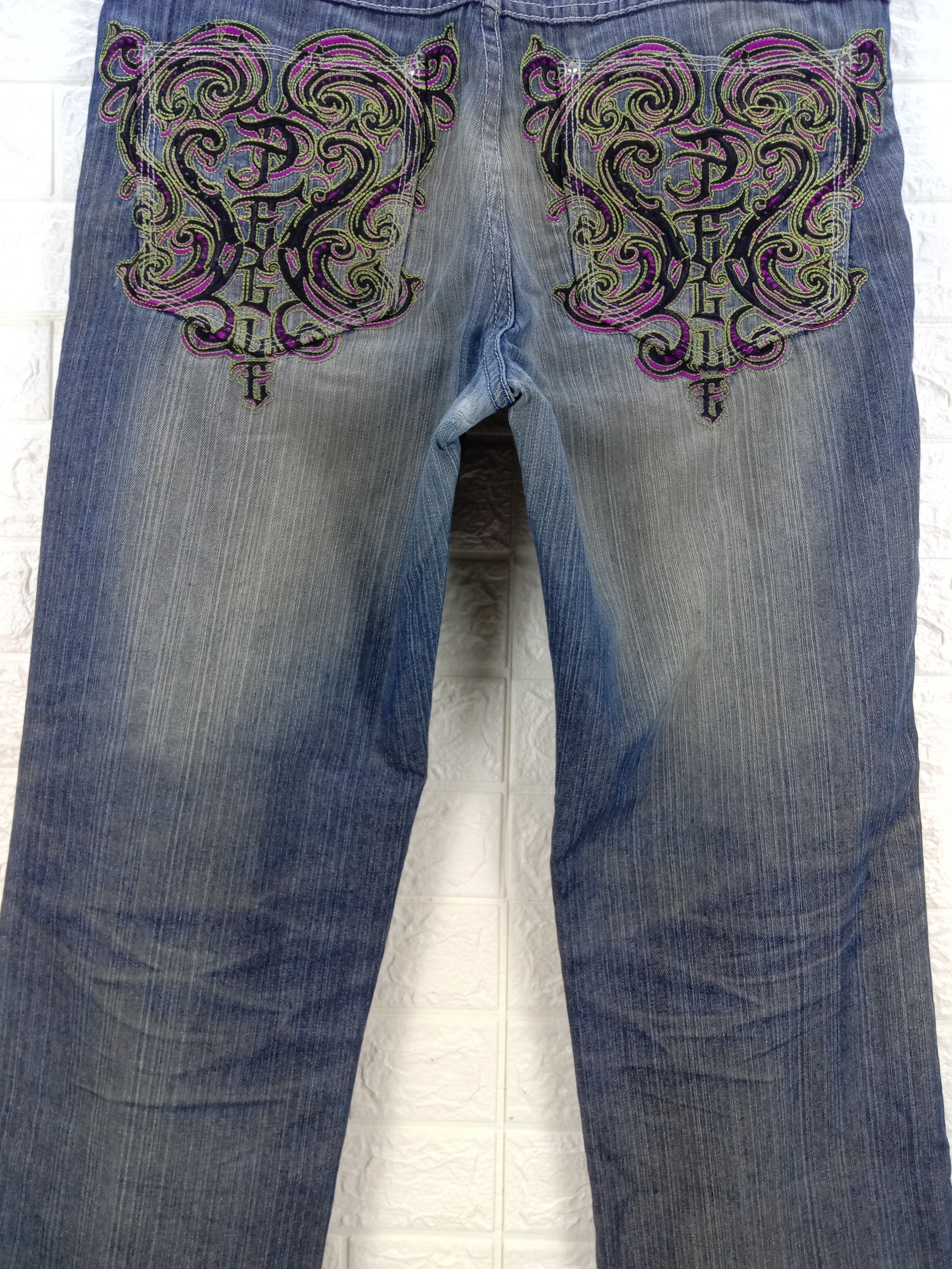 Pelle Pelle Vintage Pelle Pelle Embroidery Jeans Size US 38 / EU 54 - 3 Thumbnail
