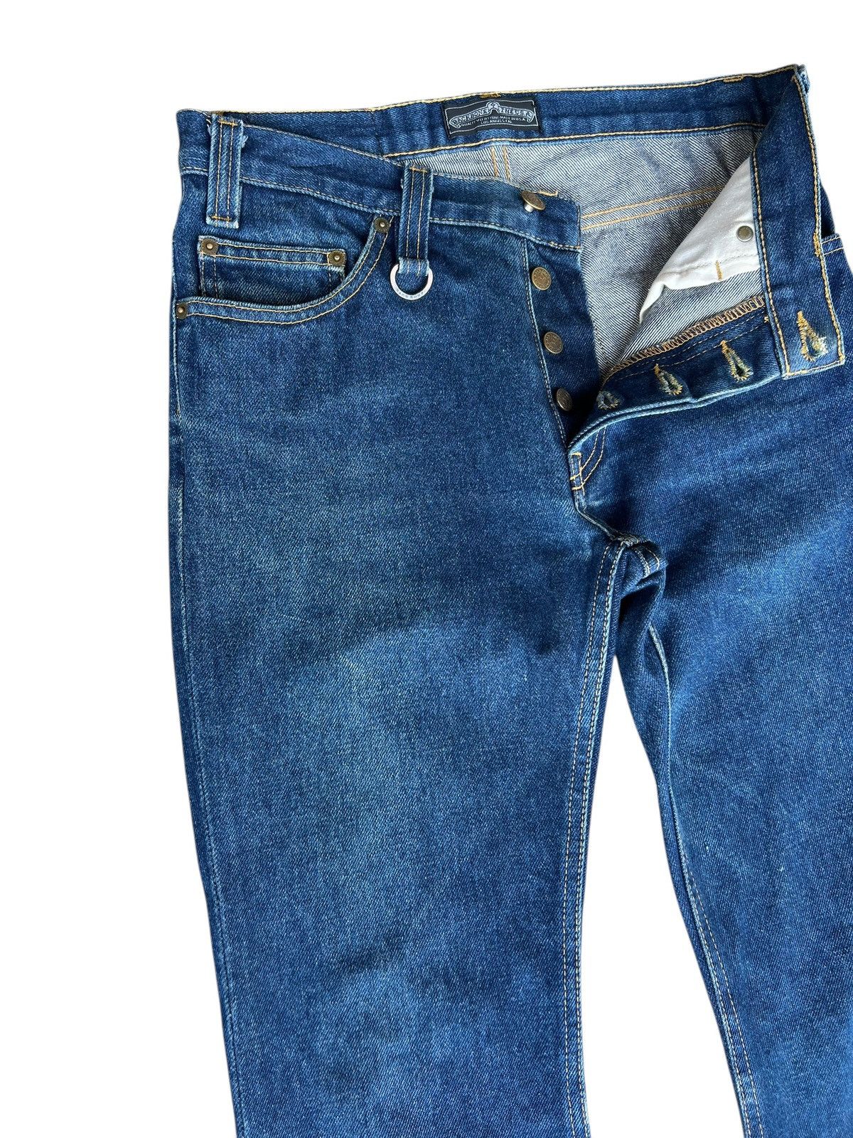 Backbone Back Bone Made in Usa Mud Denim Bootcut Jeans Size US 30 / EU 46 - 8 Thumbnail