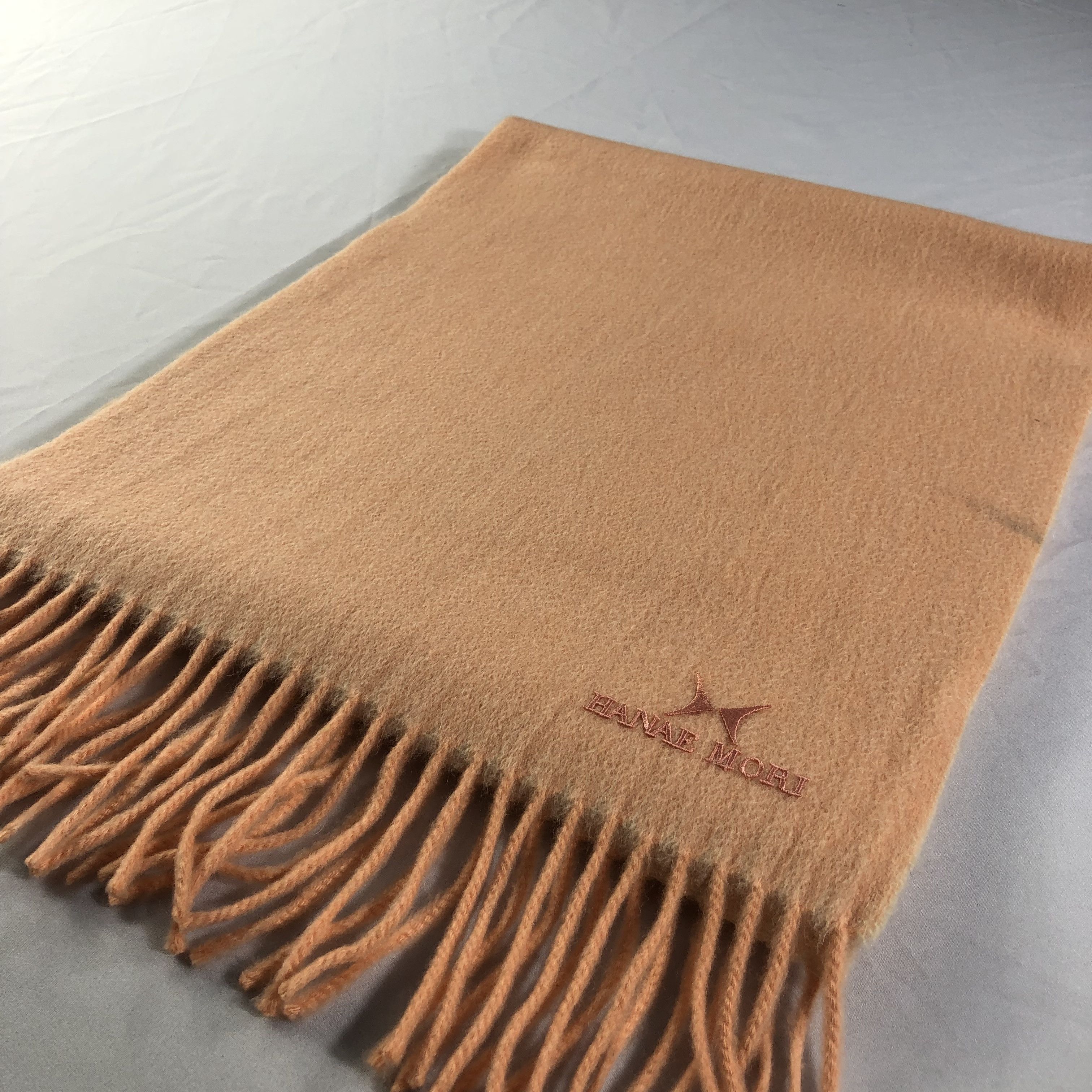 Hanae Mori Hanae Mori Cashmere Scarf Muffler Neckwear V485 Size ONE SIZE - 3 Thumbnail