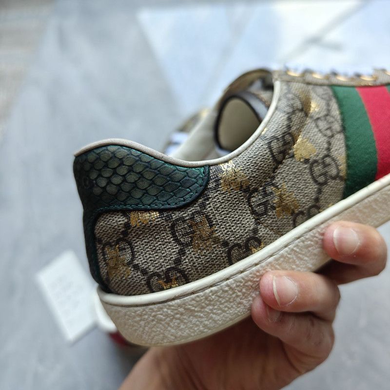 Gucci Gucci Ace Low-Top Sneakers for Men - Size US 6 / EU 39 - 4 Thumbnail