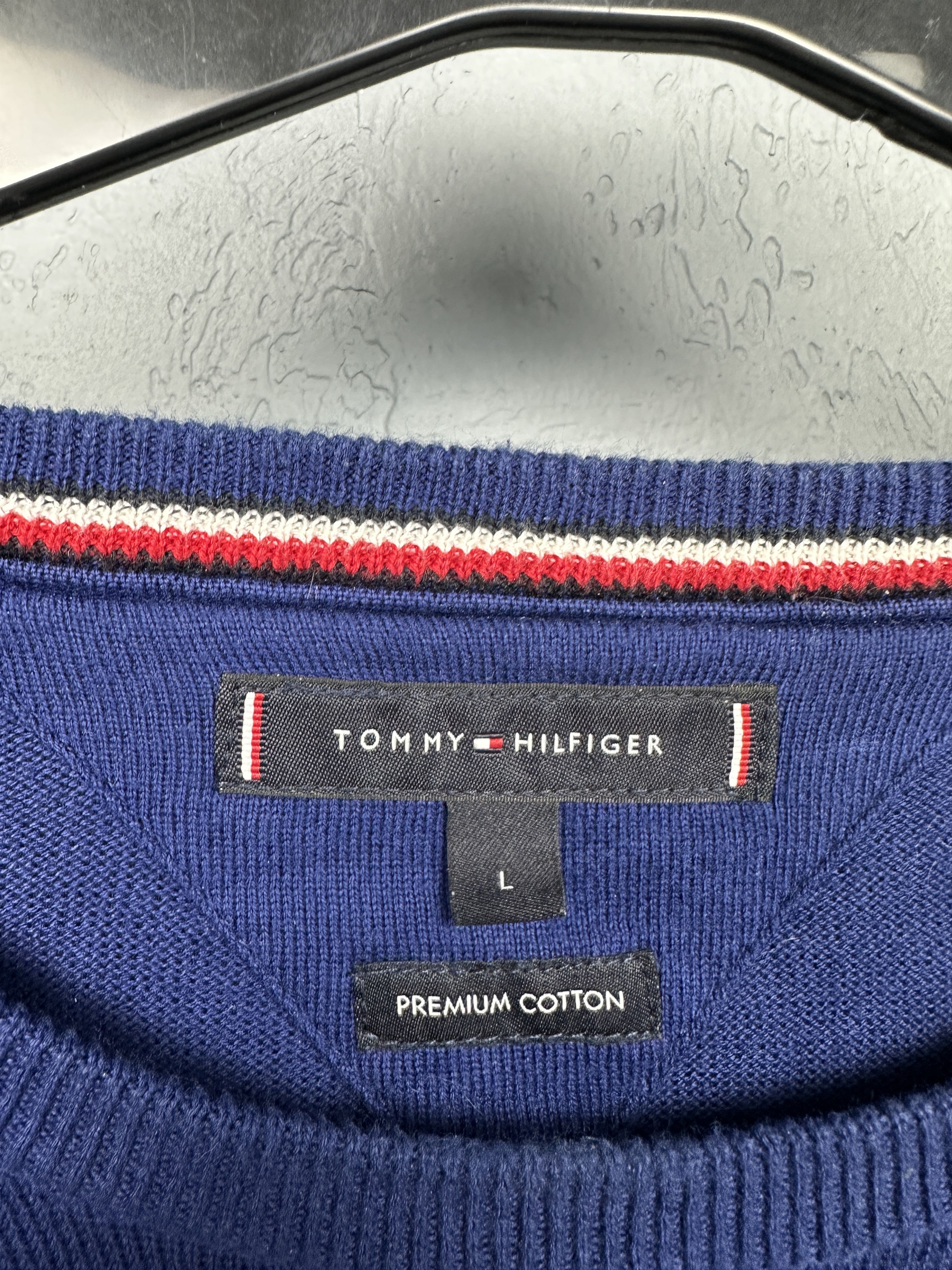 Tommy Hilfiger Tommy Hilfiger Mens Crew Neck Sweater Size US L / EU 52-54 / 3 - 4 Thumbnail