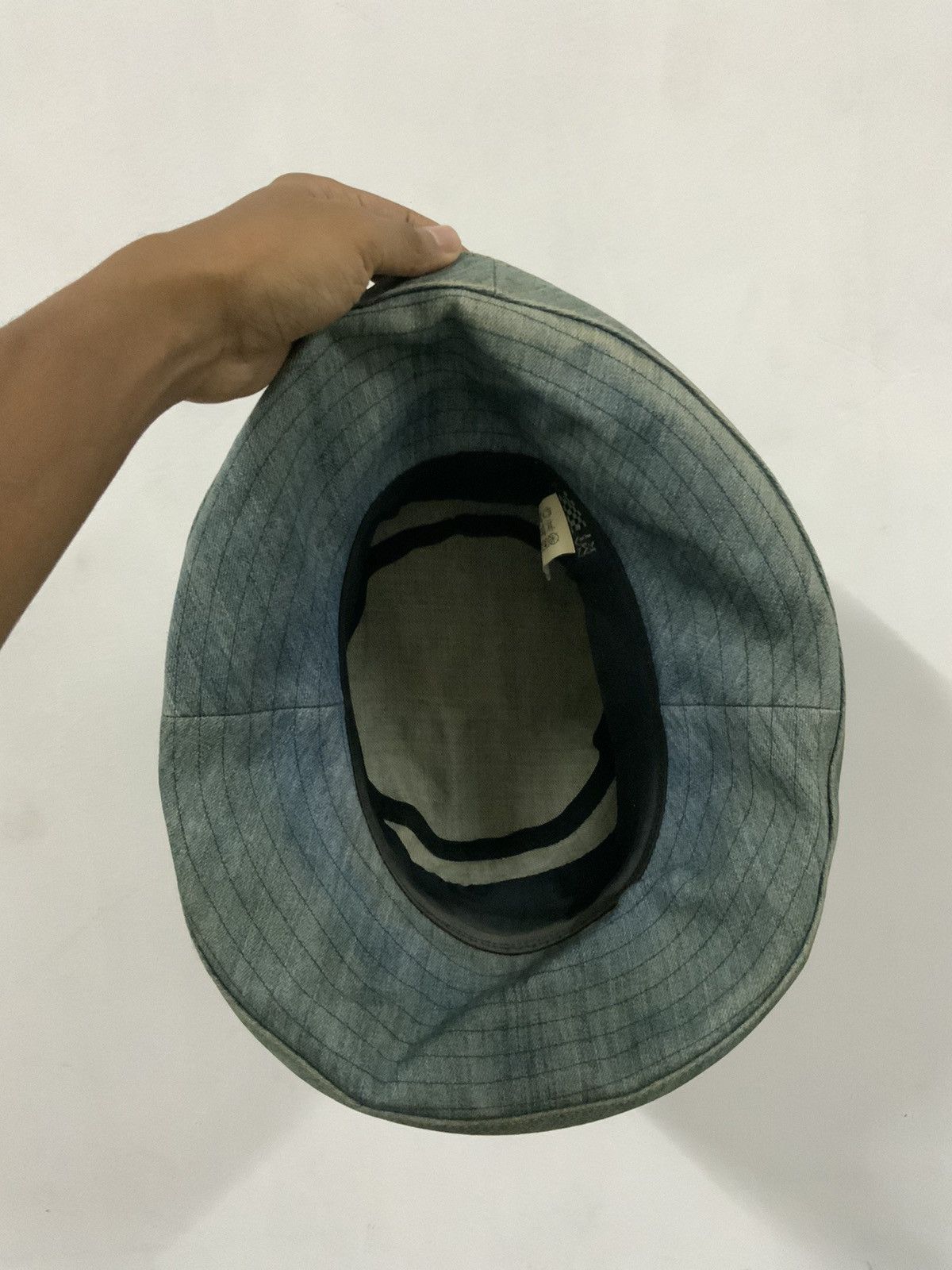 Hat Club Namika Design Rusty Denim Fade Bucket Hat Size ONE SIZE - 7 Thumbnail