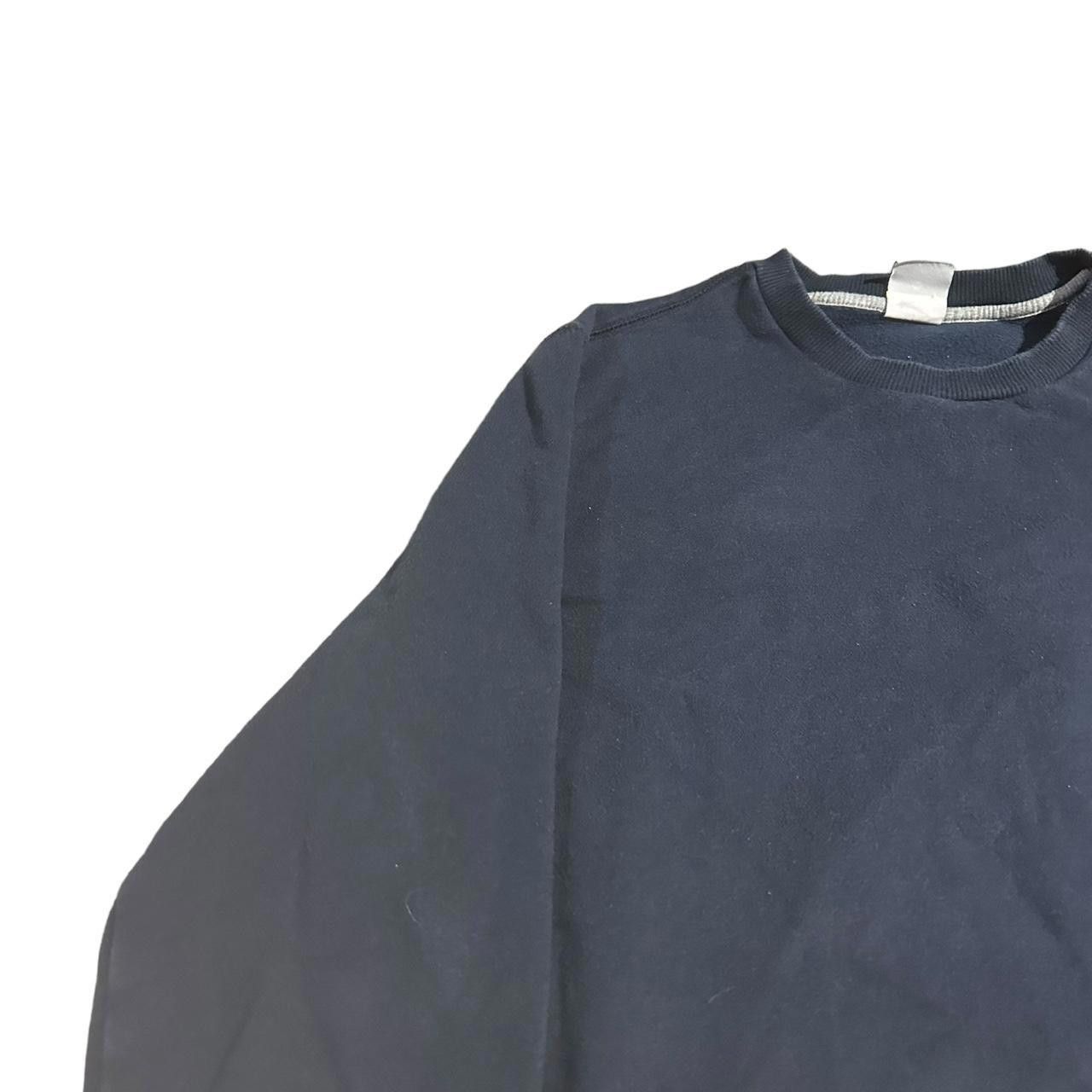 Nike Y2k Nike Swoosh Navy Blue Sweatshirt Size US XL / EU 56 / 4 - 3 Thumbnail