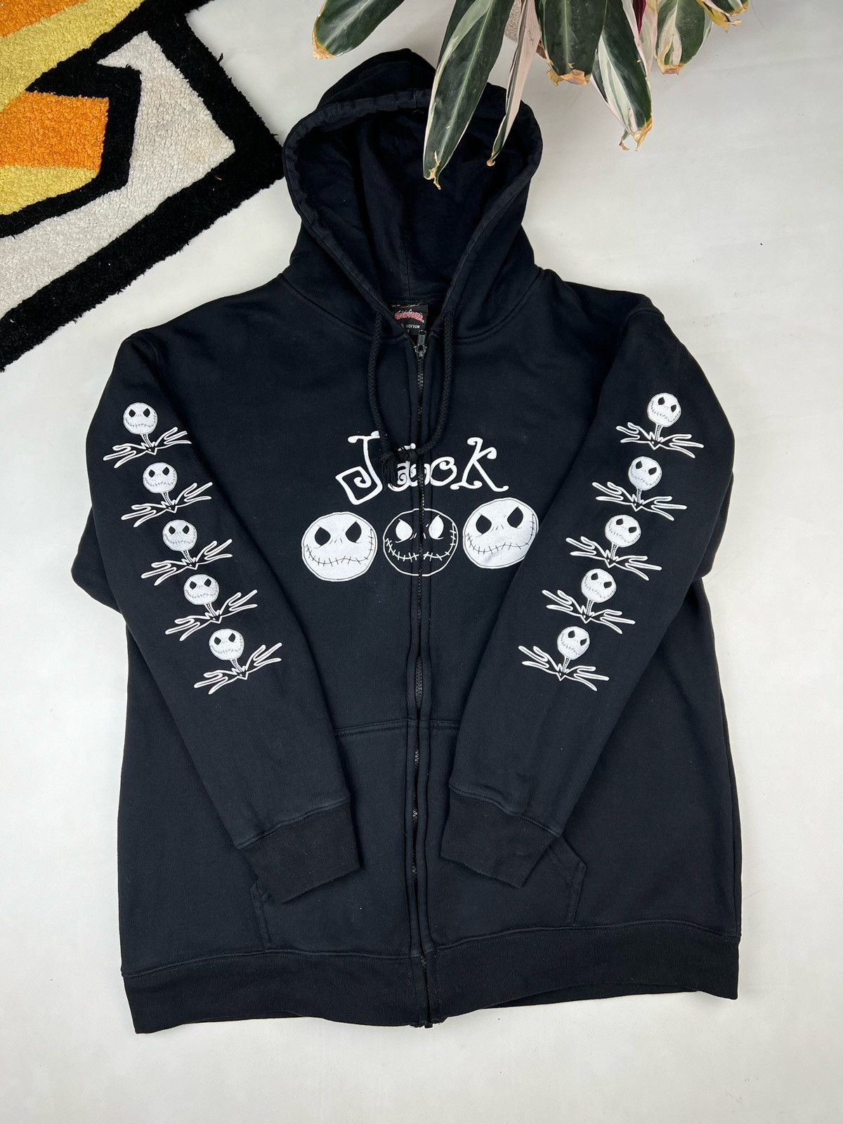 Disney × Vintage The nightmare before christmas y2k zip hoodie vintage Size US XL / EU 56 / 4 - 3 Thumbnail