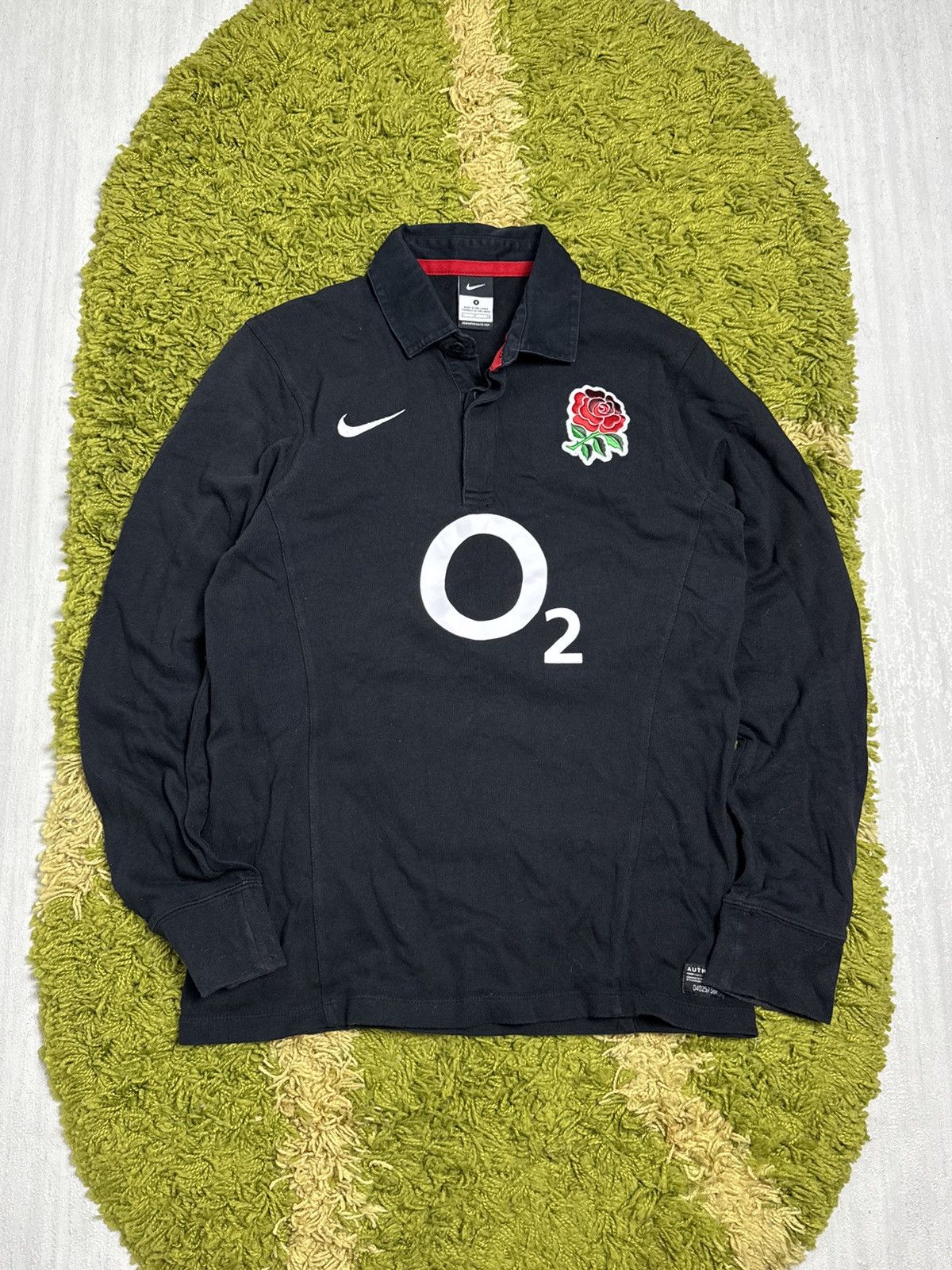 Vintage Nike England Rugby League Vintage Soccer Long Sleeve Y2K Size US S / EU 44-46 / 1 - 1 Thumbnail