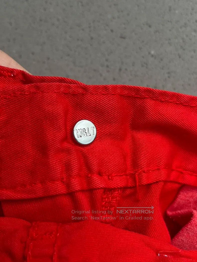 Walter Van Beirendonck Walter Van Beirendonck Mediaeval show red jeans Size US 28 / EU 44 - 5 Thumbnail
