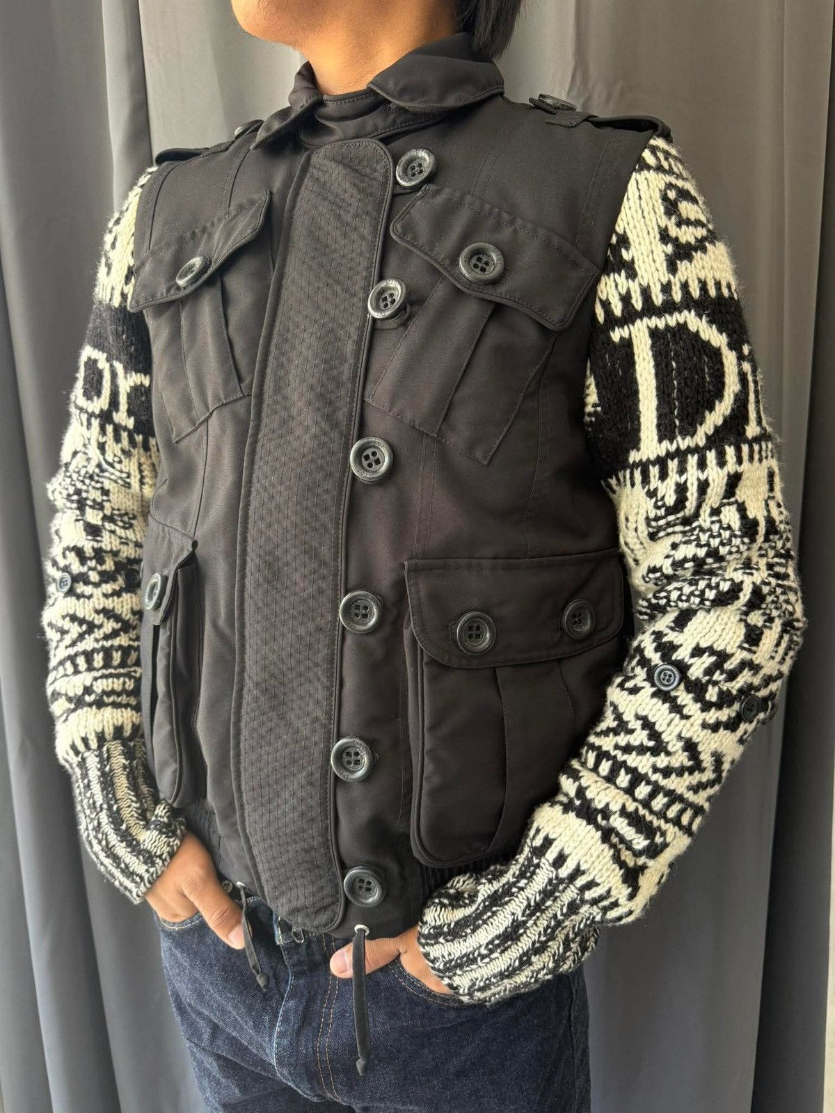 Dior Dior - Galliano Era Hybrid Jacket Size XS / US 0-2 / IT 36-38 - 14 Thumbnail