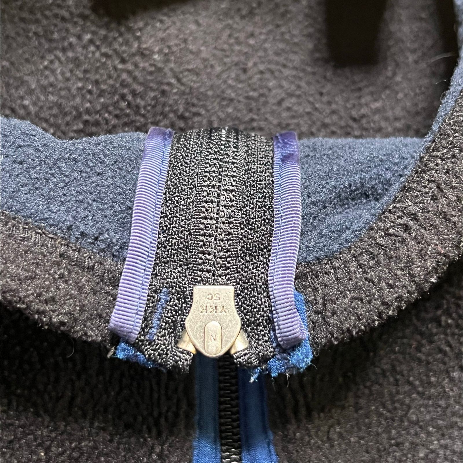 Patagonia Vintage Patagonia Fleece Jacket Mens M Blue Made in USA 90s Size US M / EU 48-50 / 2 - 4 Thumbnail