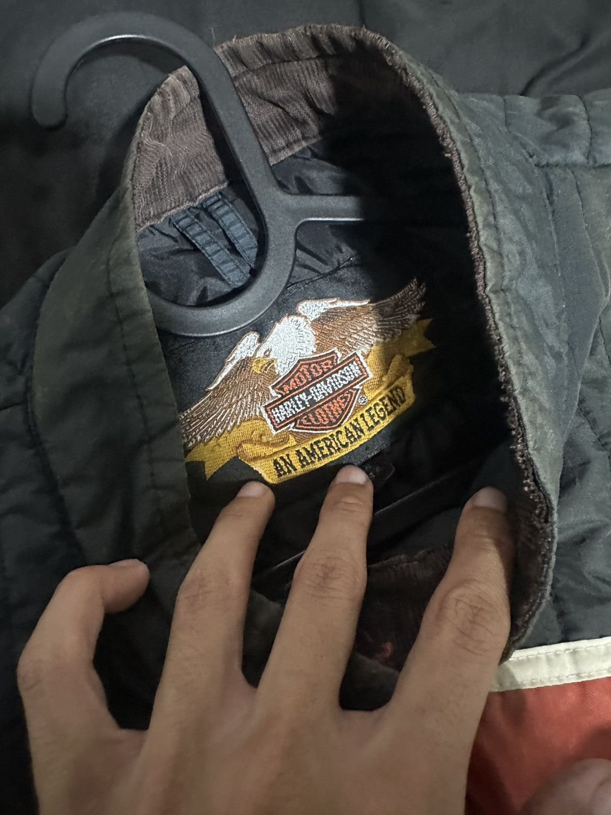 Harley Davidson Authentic Vintage 90s Harley-Davidson Racing Bomber Jacket Size US L / EU 52-54 / 3 - 4 Thumbnail