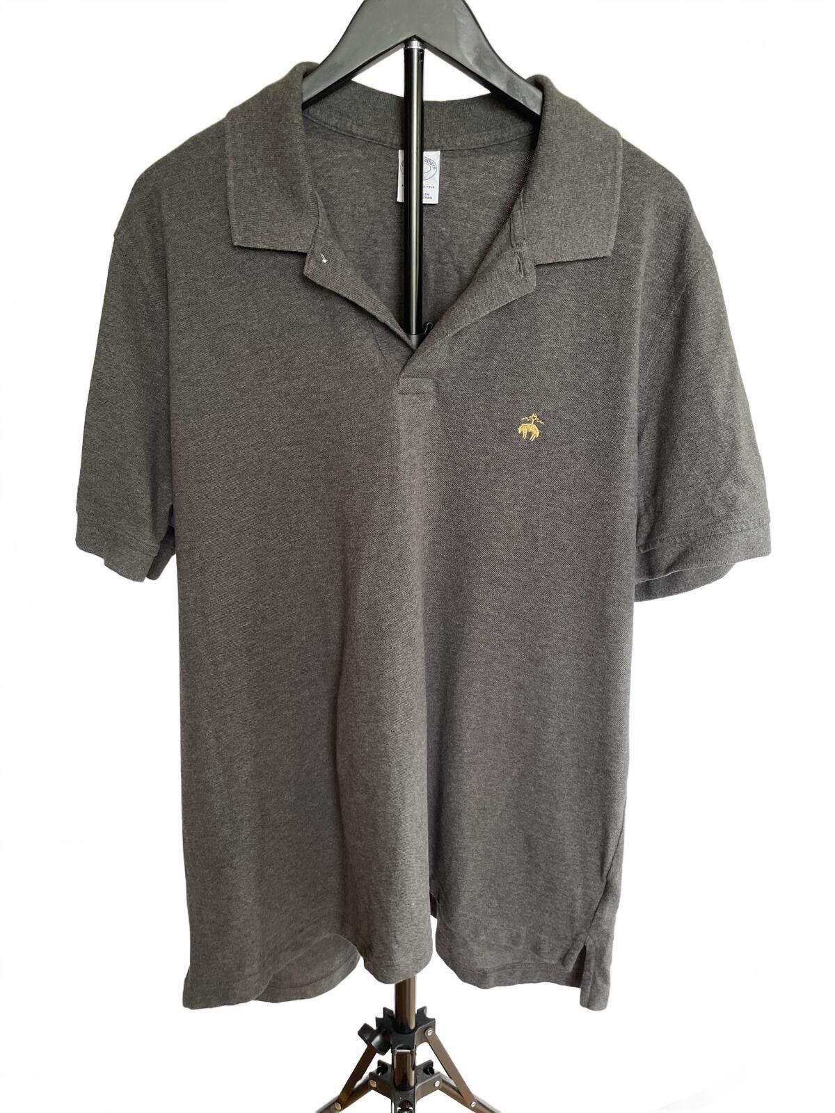 Brooks Brothers Brooks Brothers Performance Polo Shirt Slim Fit XXL Gray Size US XXL / EU 58 / 5 - 1 Thumbnail