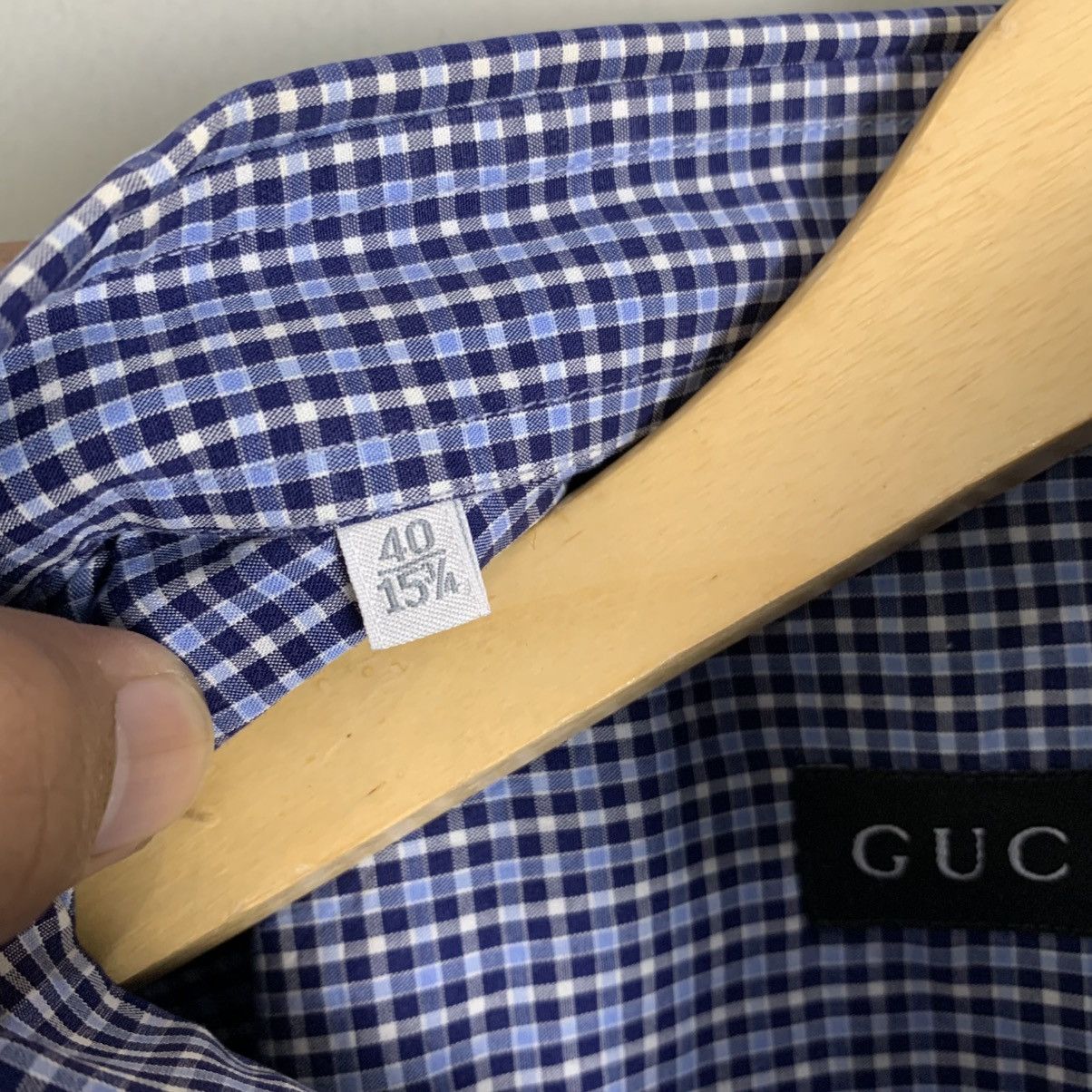 Gucci Gucci Plaid Shirt Size US L / EU 52-54 / 3 - 10 Thumbnail