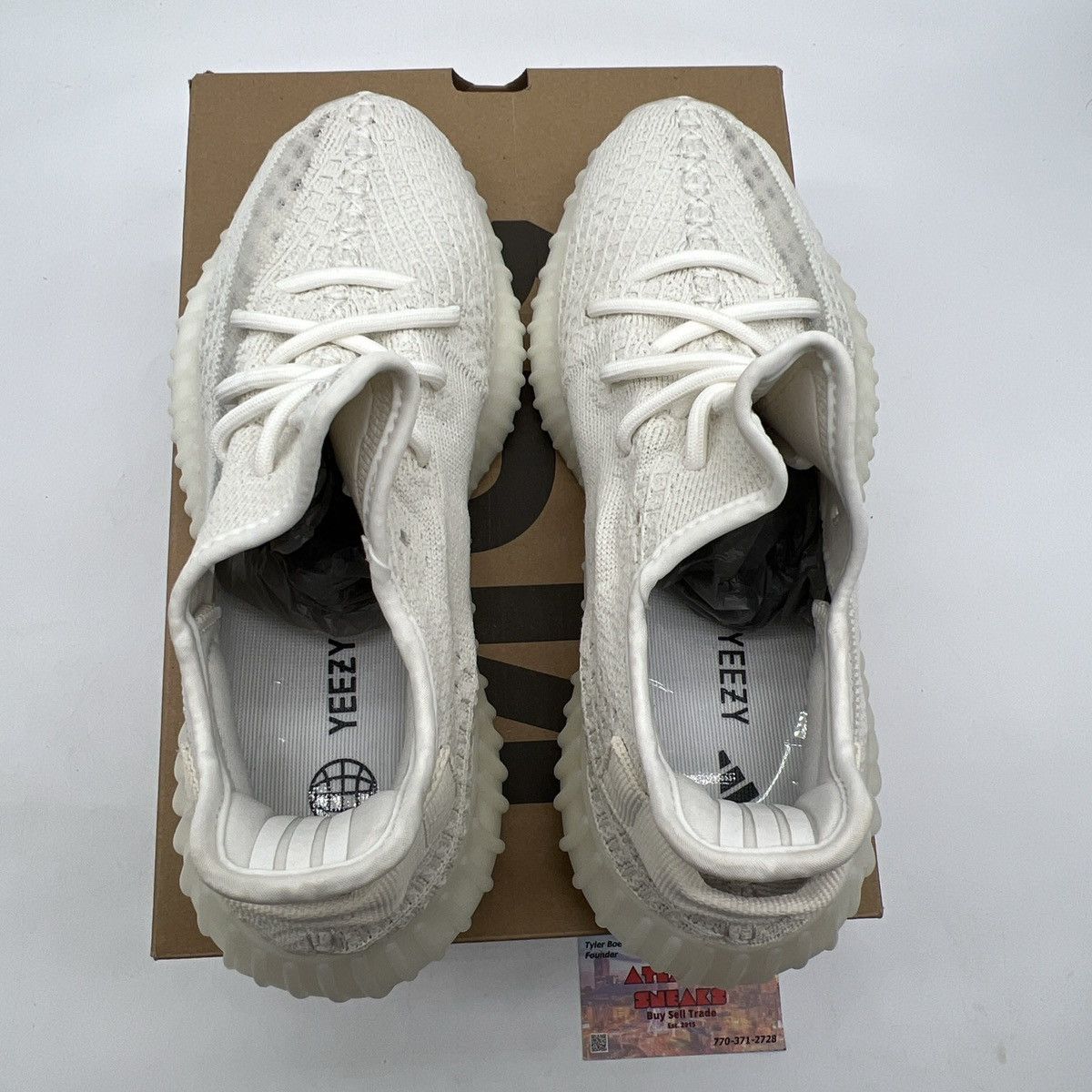 Adidas Yeezy boost 360 bone Size US 7.5 / EU 40-41 - 7 Thumbnail