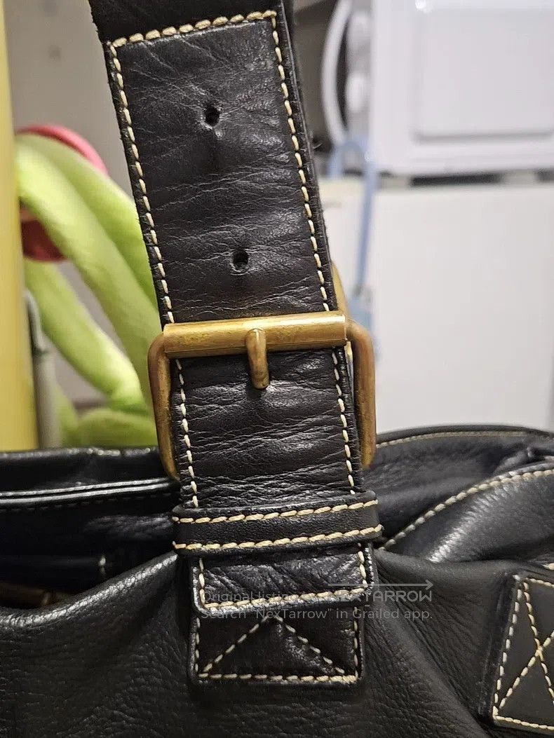 Vivienne Westwood Vivienne Westwood size os Vintage Black Leather Stamped Sat Size ONE SIZE - 4 Thumbnail