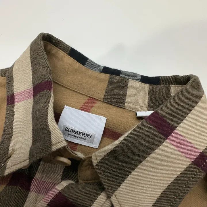Burberry Burberry Burberry Casual Check Cotton Flannel Shirt-2507 Size US S / EU 44-46 / 1 - 6 Thumbnail